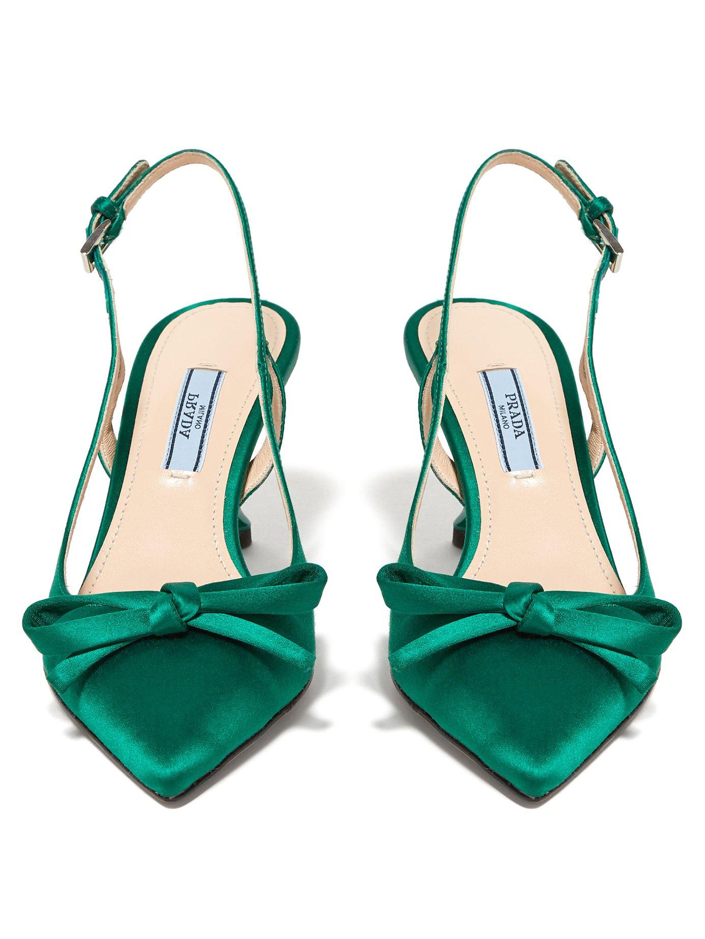 Prada satin shoes sale