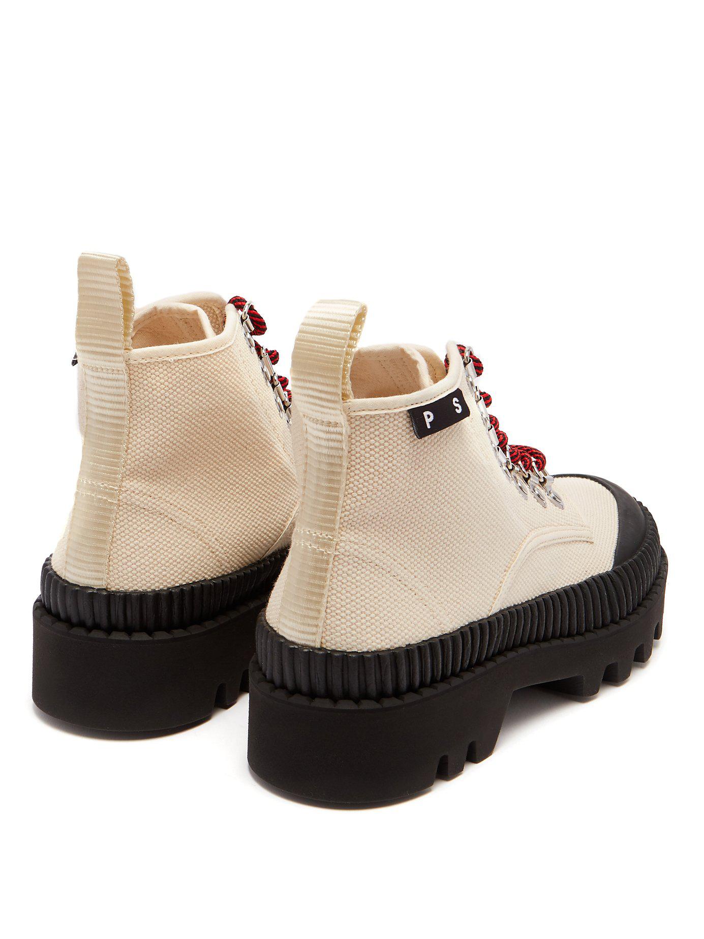 proenza canvas boots