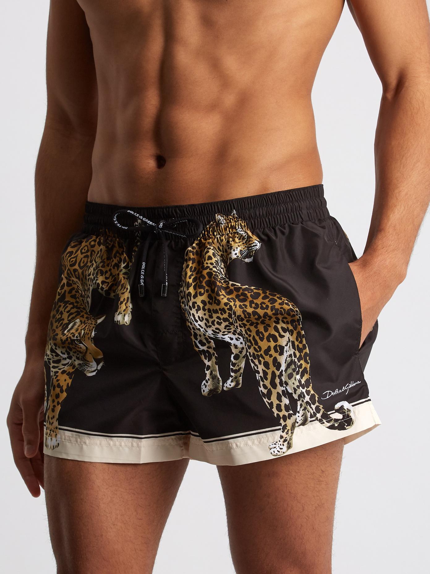 Mens Clothing Beachwear Swim trunks and swim shorts Dolce & Gabbana Synthetic Nylon Swimshorts in Black for Men 