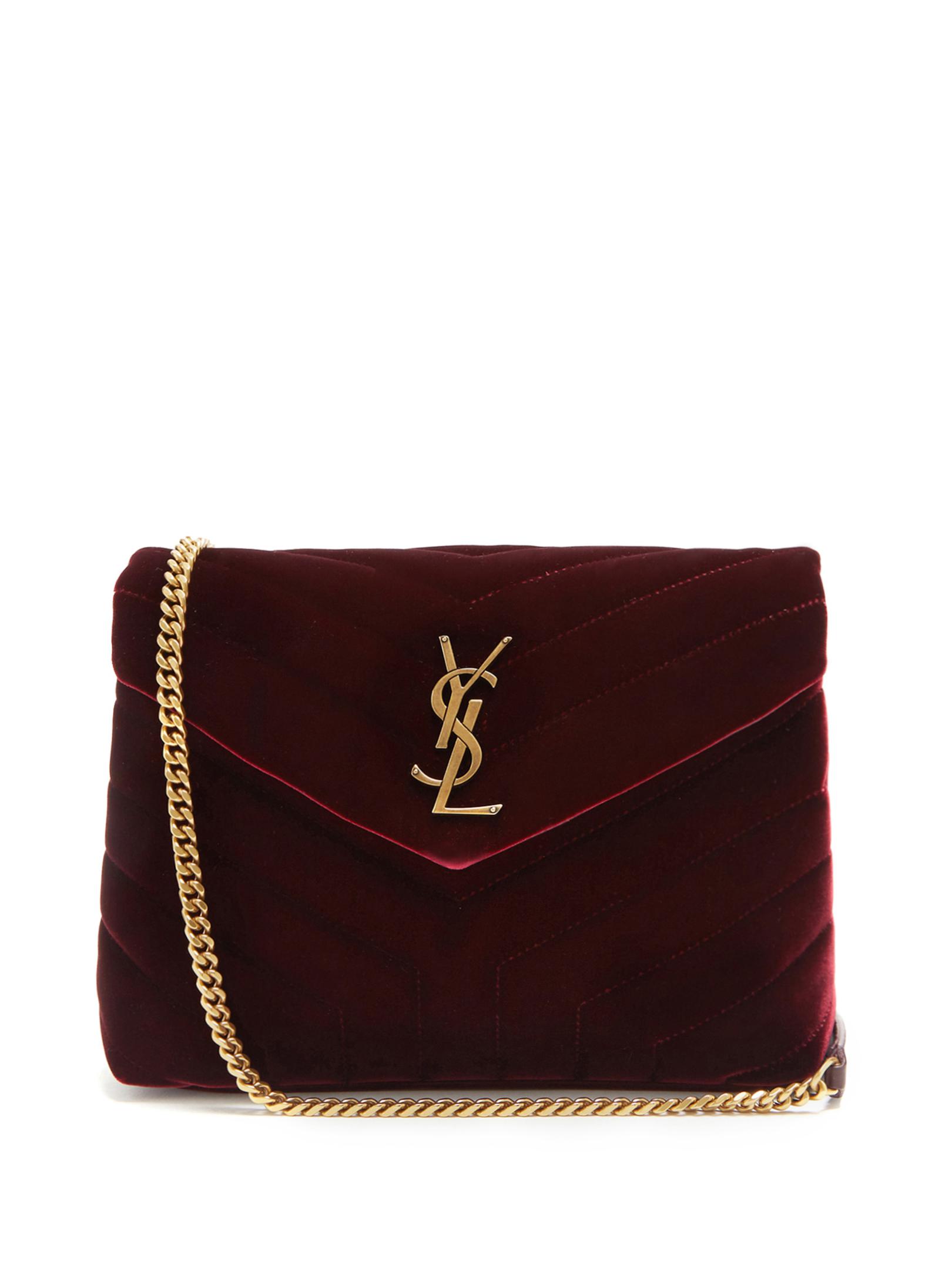 New Saint Laurent Ysl Velvet Belt Bag IUCN Water
