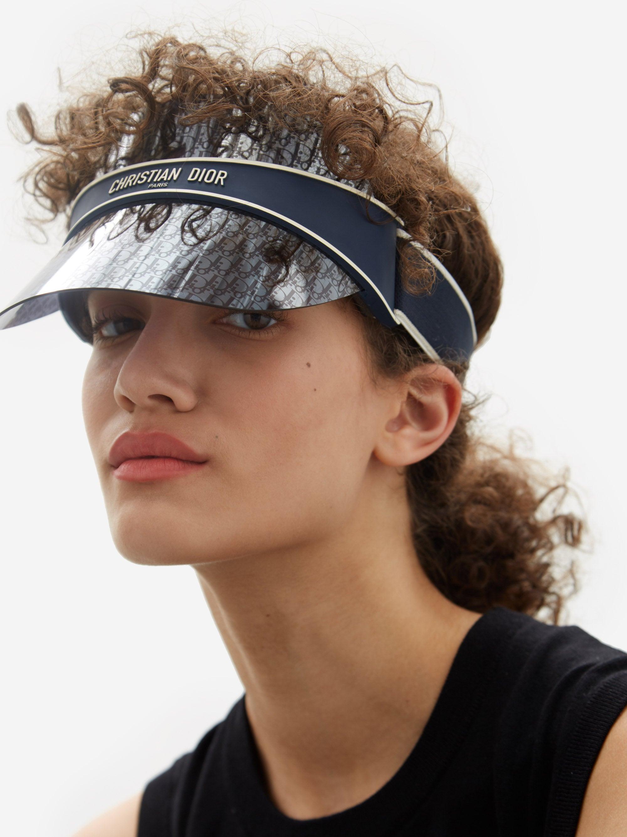 Dior Club Oblique Monogram-lens Visor 