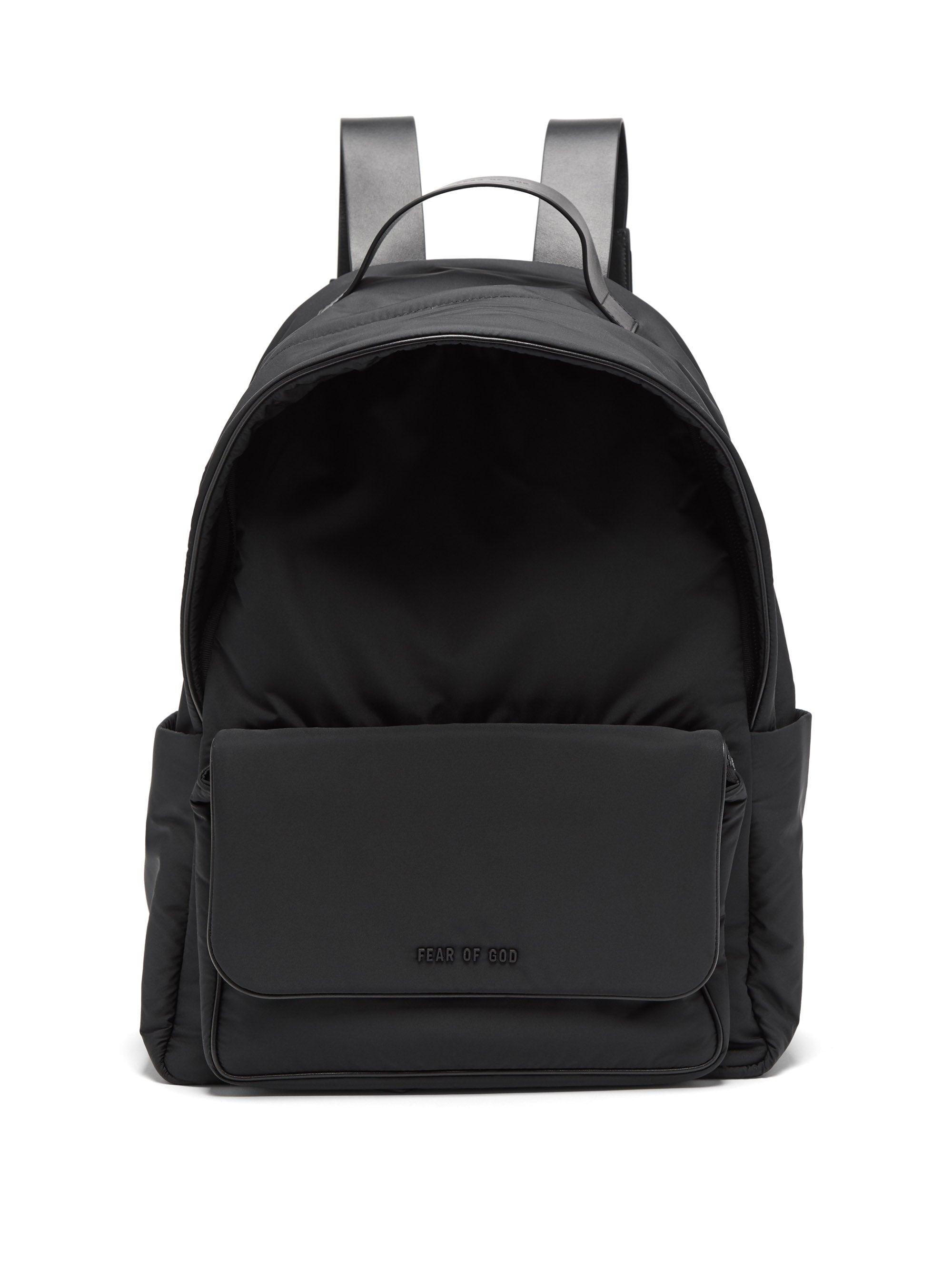 fear of god backpack black