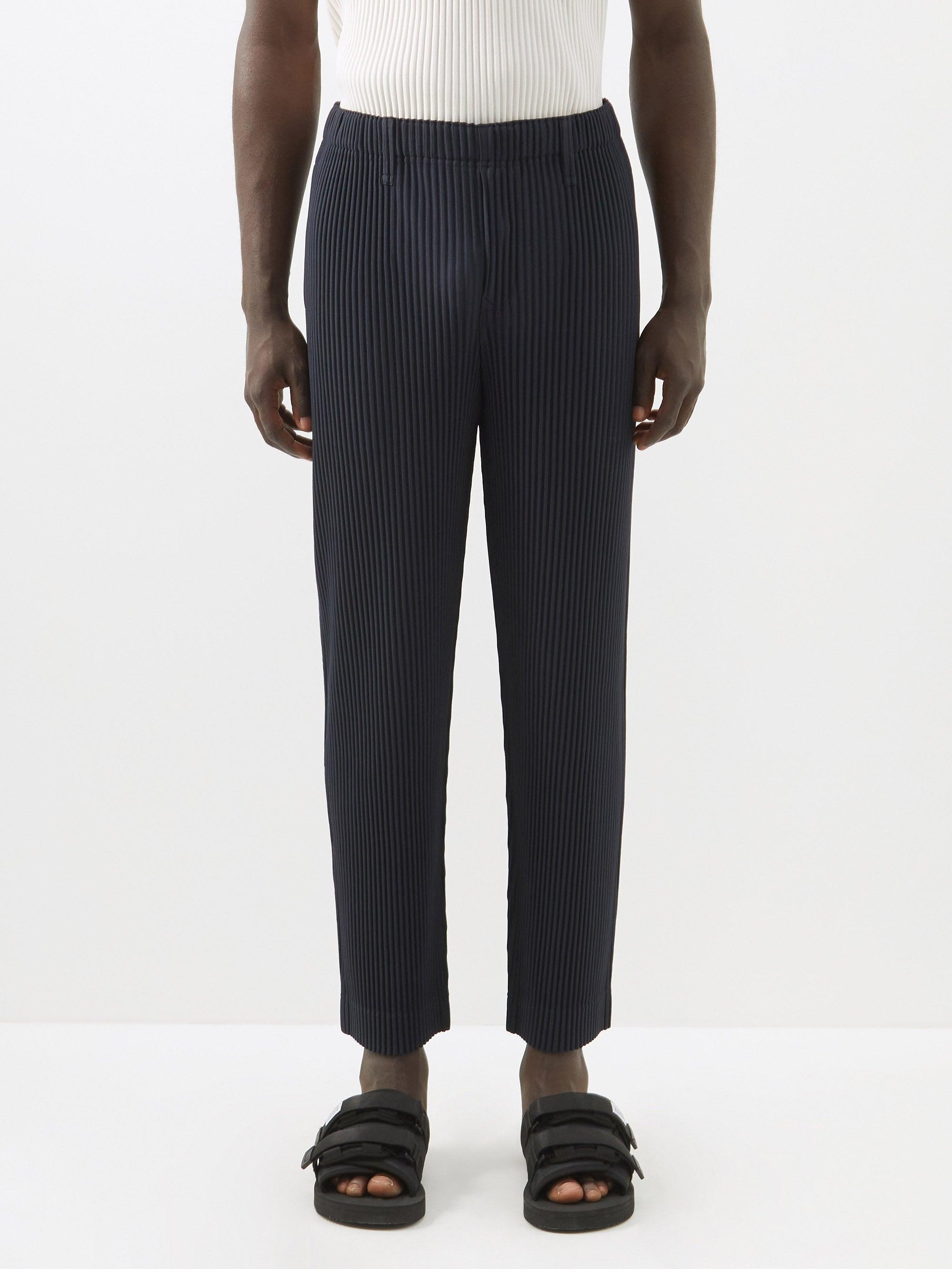 Pantalon en tissu technique plissé Homme Plissé Issey Miyake pour homme