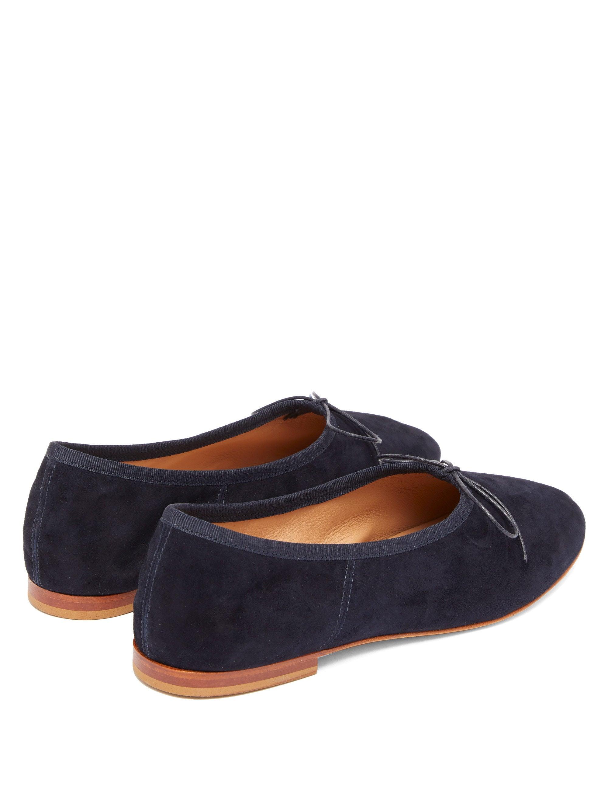 mansur gavriel monogram ballet flats