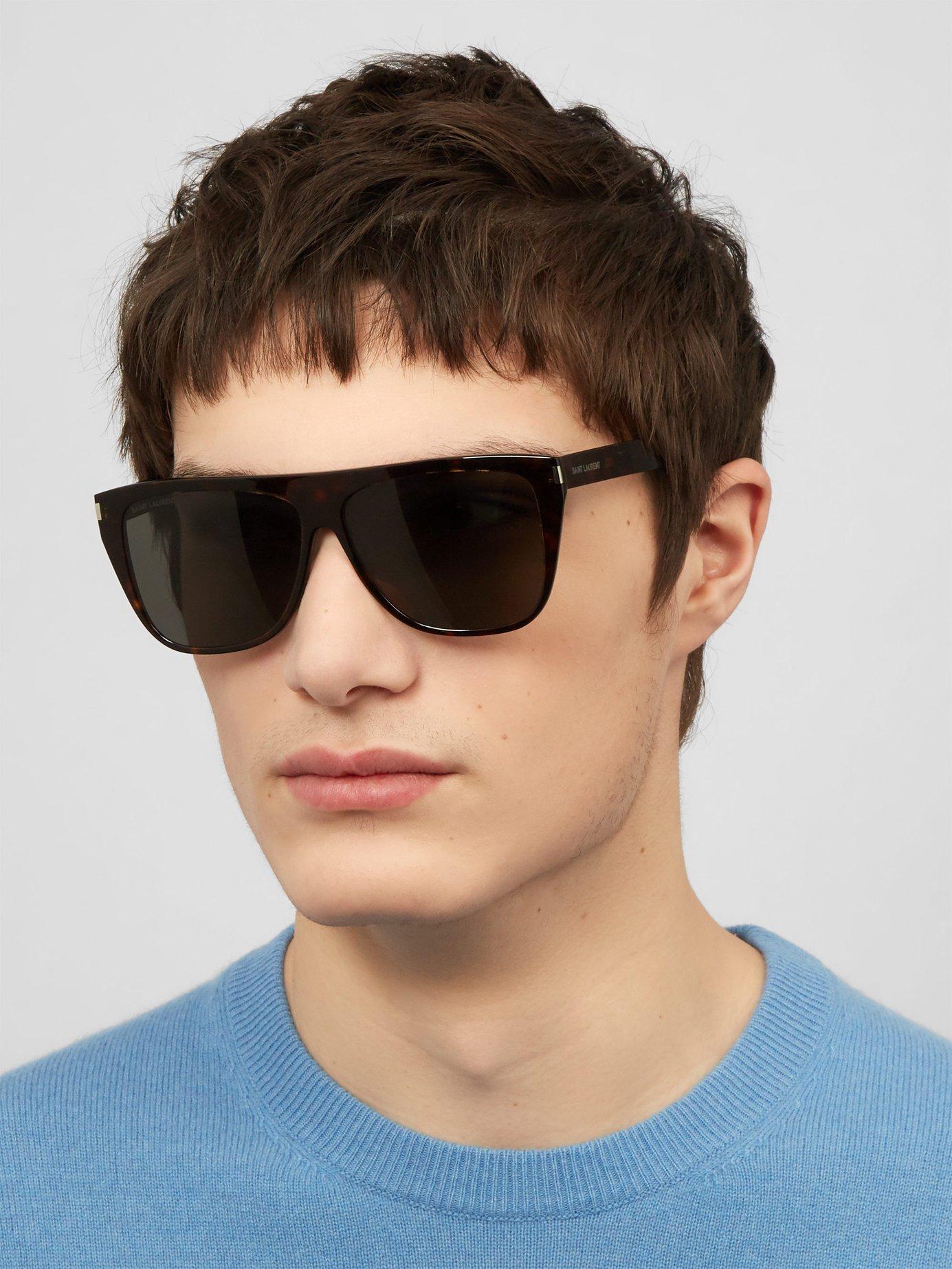 Saint Laurent D-frame Acetate Sunglasses for Men - Lyst