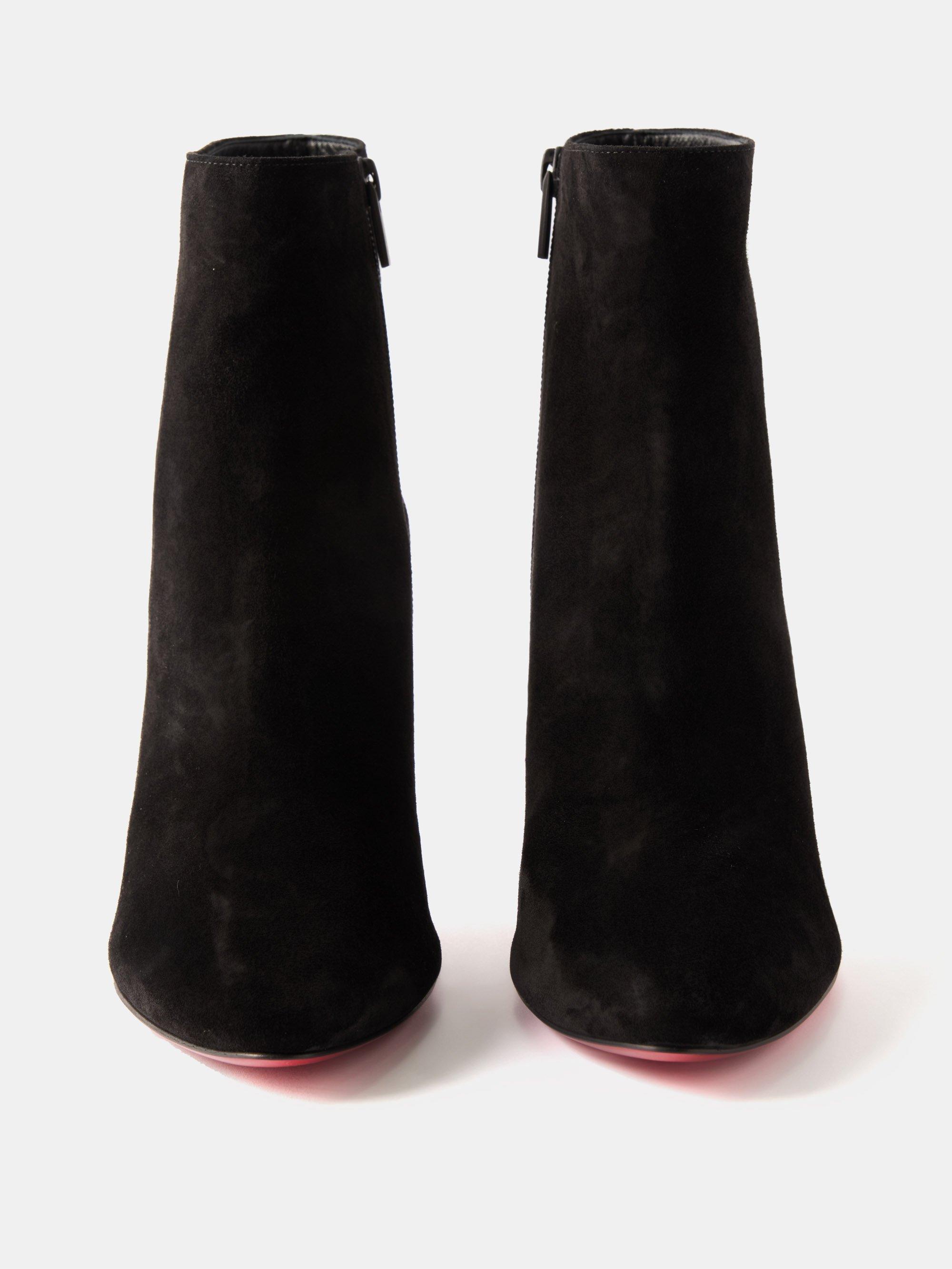 Christian Louboutin So Eleanor Ankle Boots 85 mm in Black