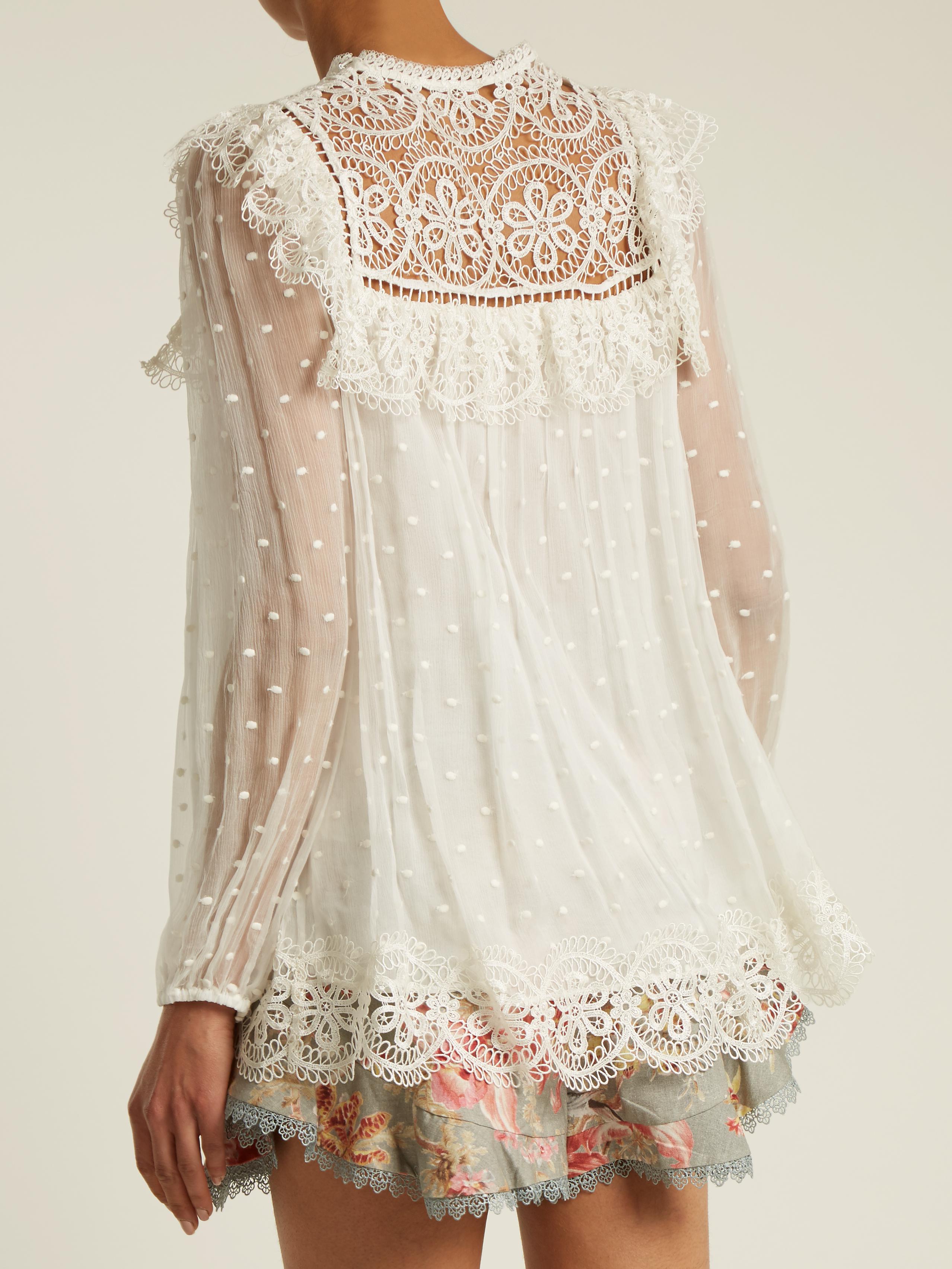 zimmermann lace top