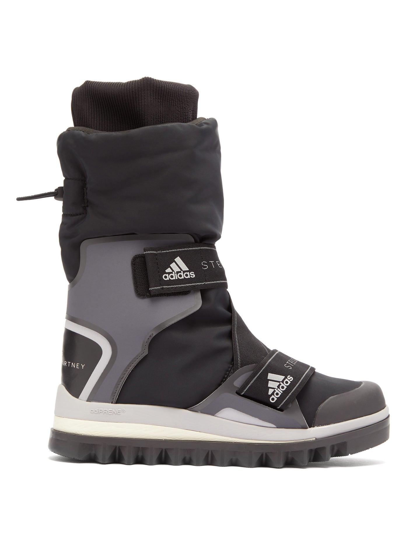 adidas By Stella McCartney Logo-detailed Nylon Winter Boots in Black - Lyst