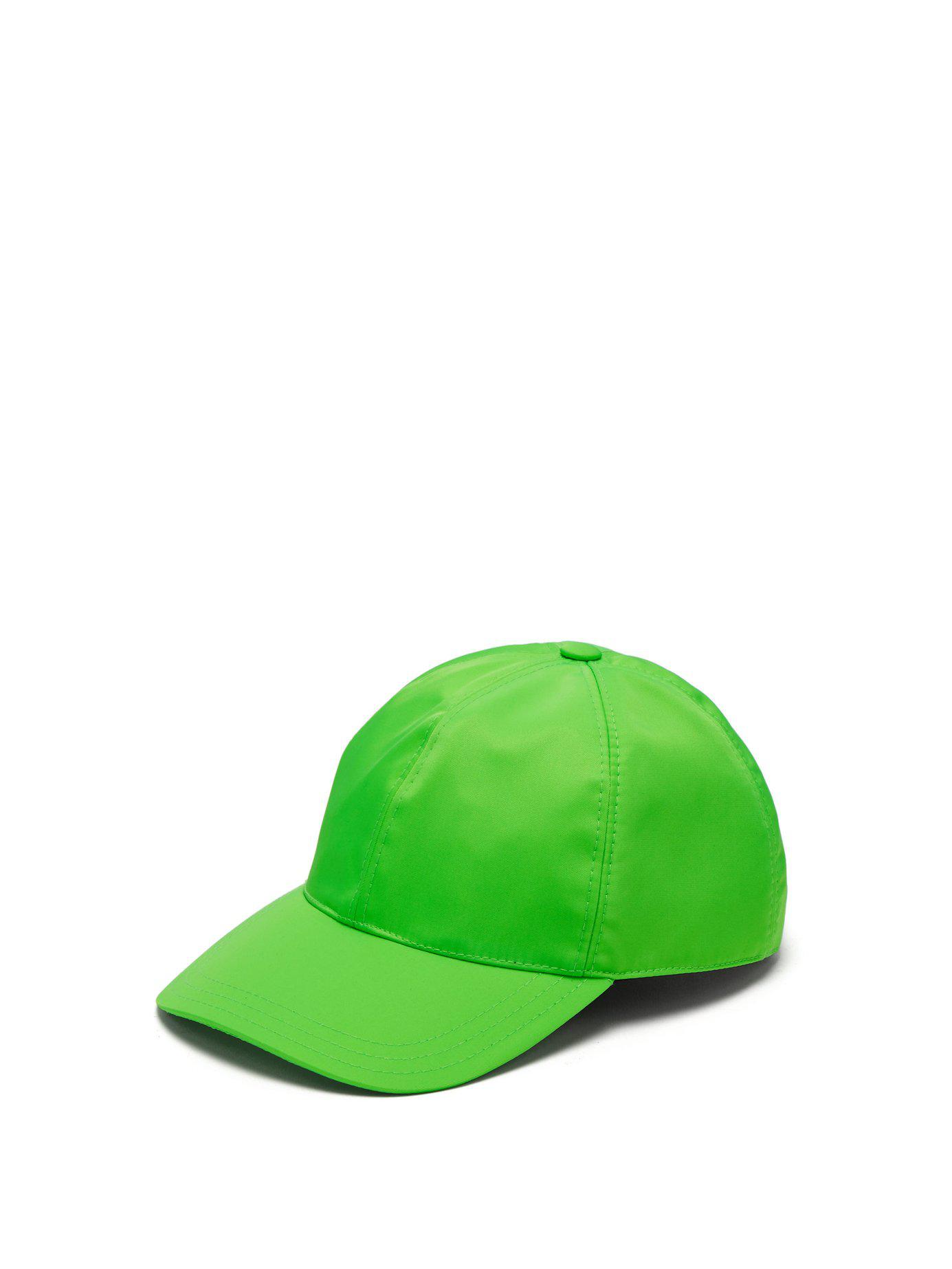 prada green hat