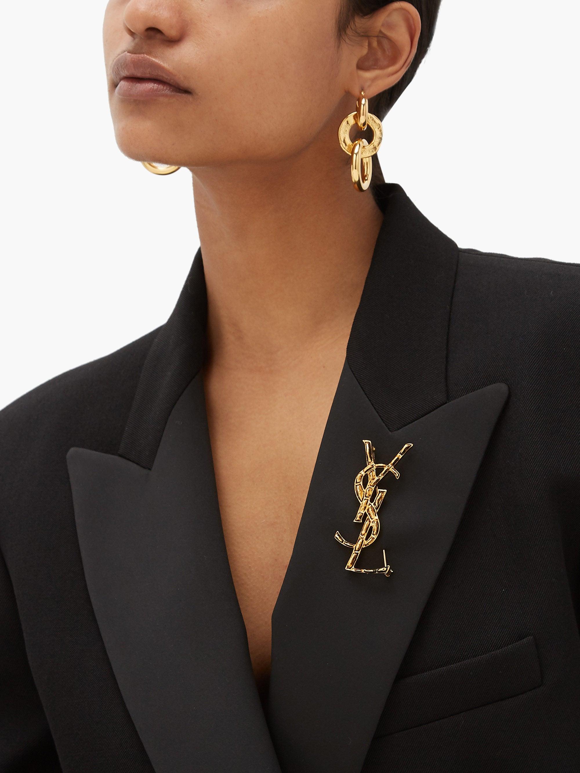 ysl brooch