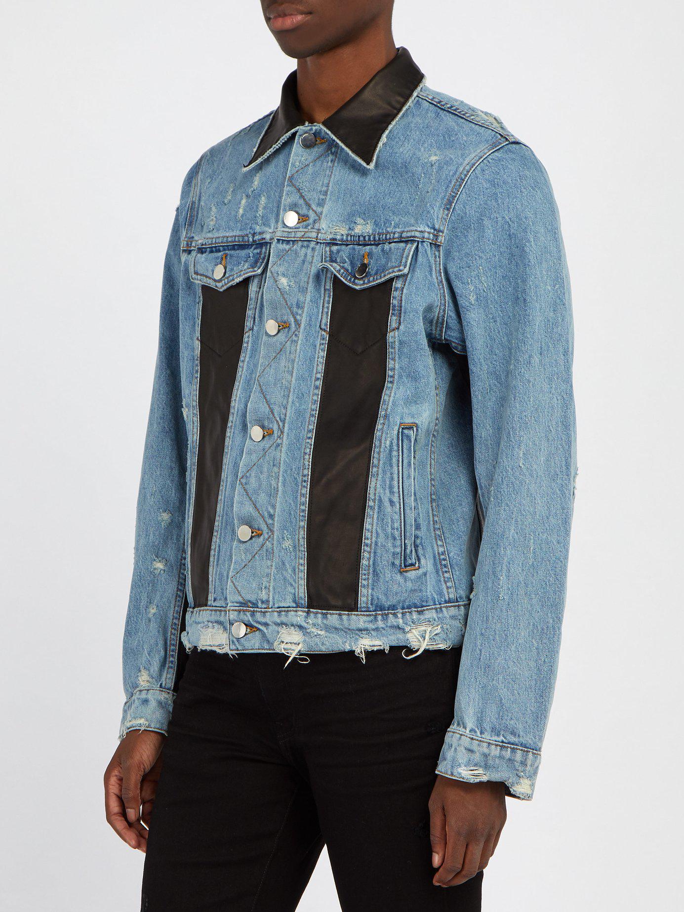 mike amiri denim jacket