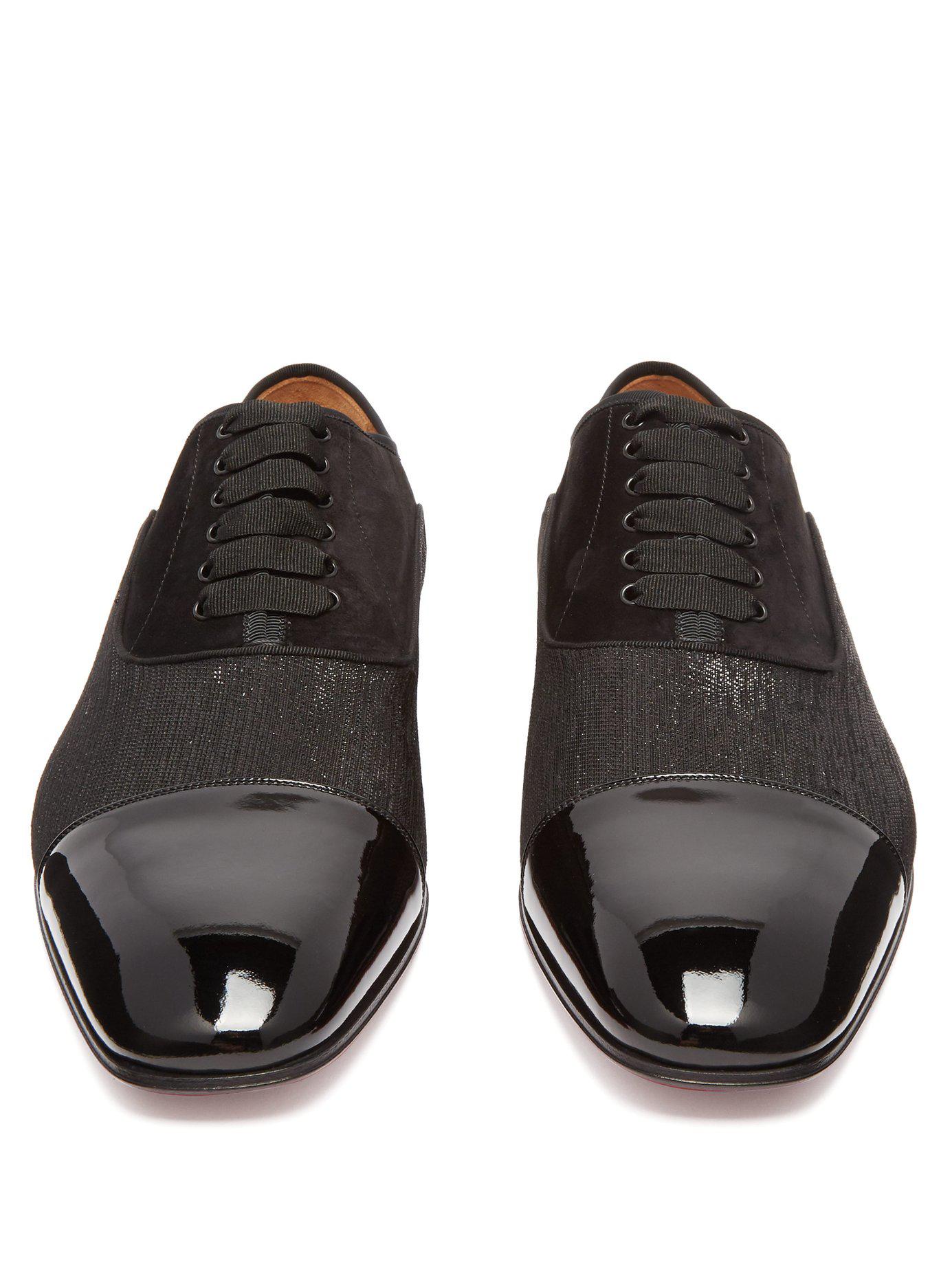 Greggo Black Patent leather - Men Shoes - Christian Louboutin