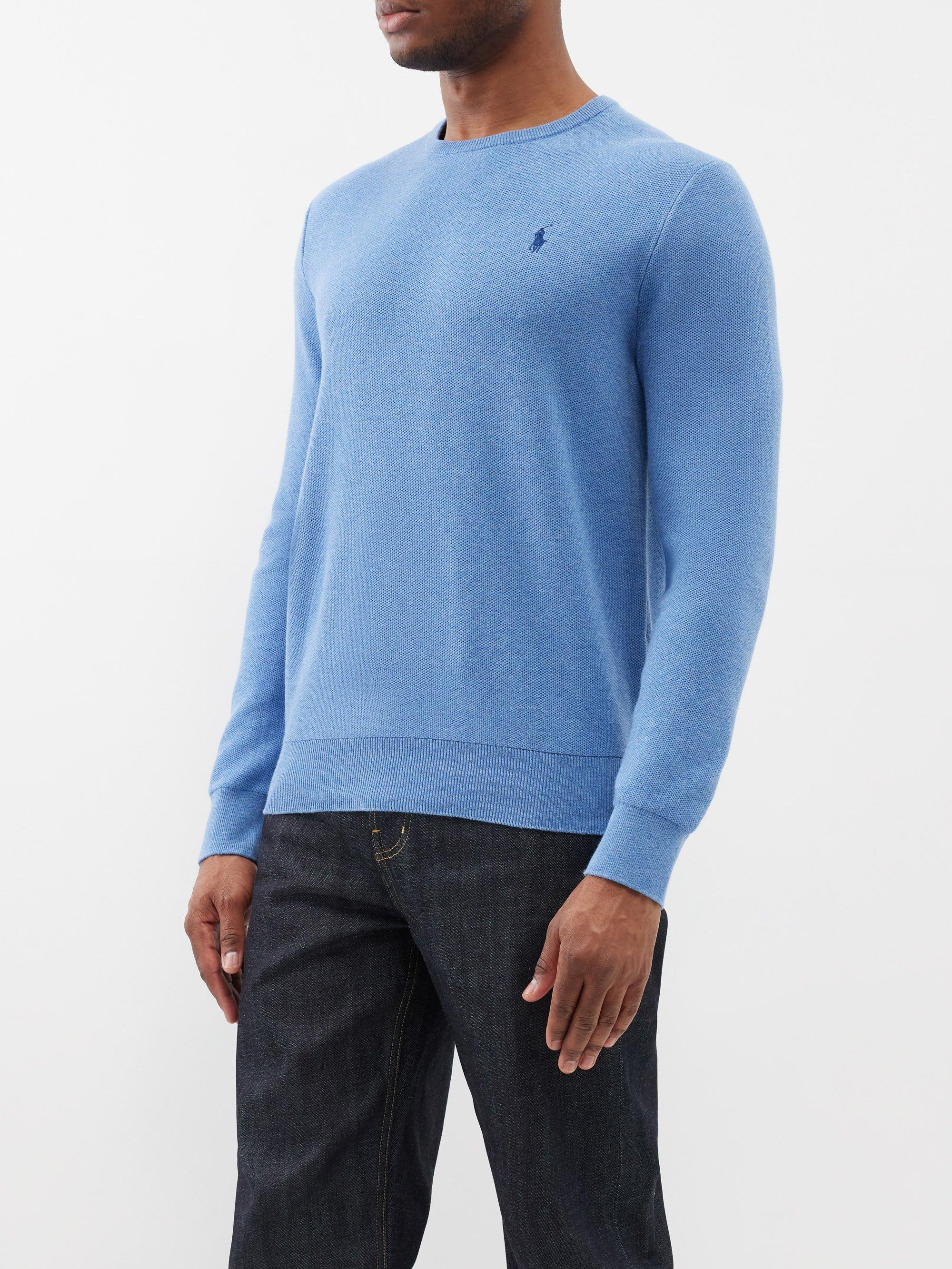 Ralph lauren light shop blue jumper
