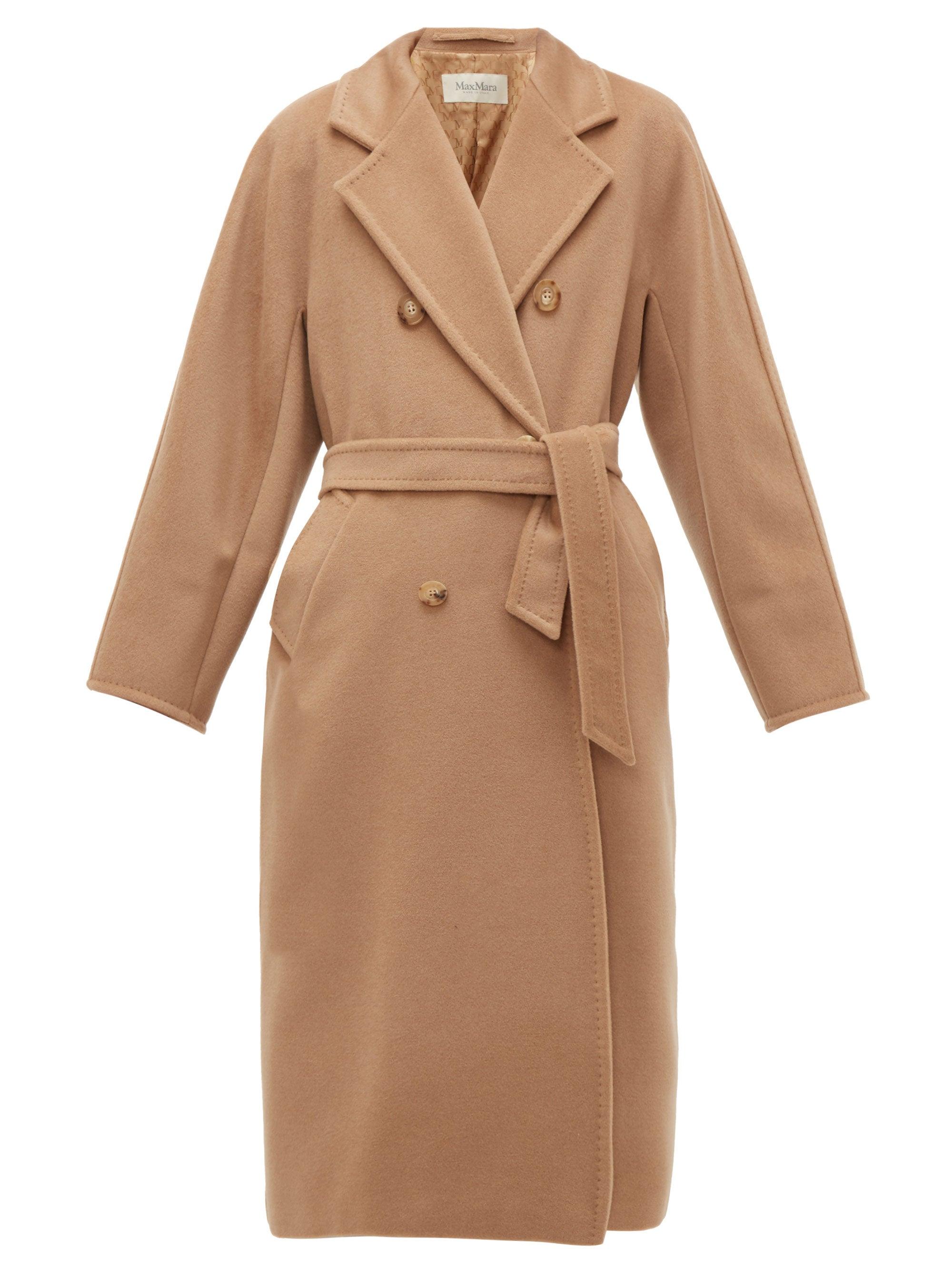 Max Mara Wool Madame Icon Coat in Beige (Natural) - Save 17% - Lyst
