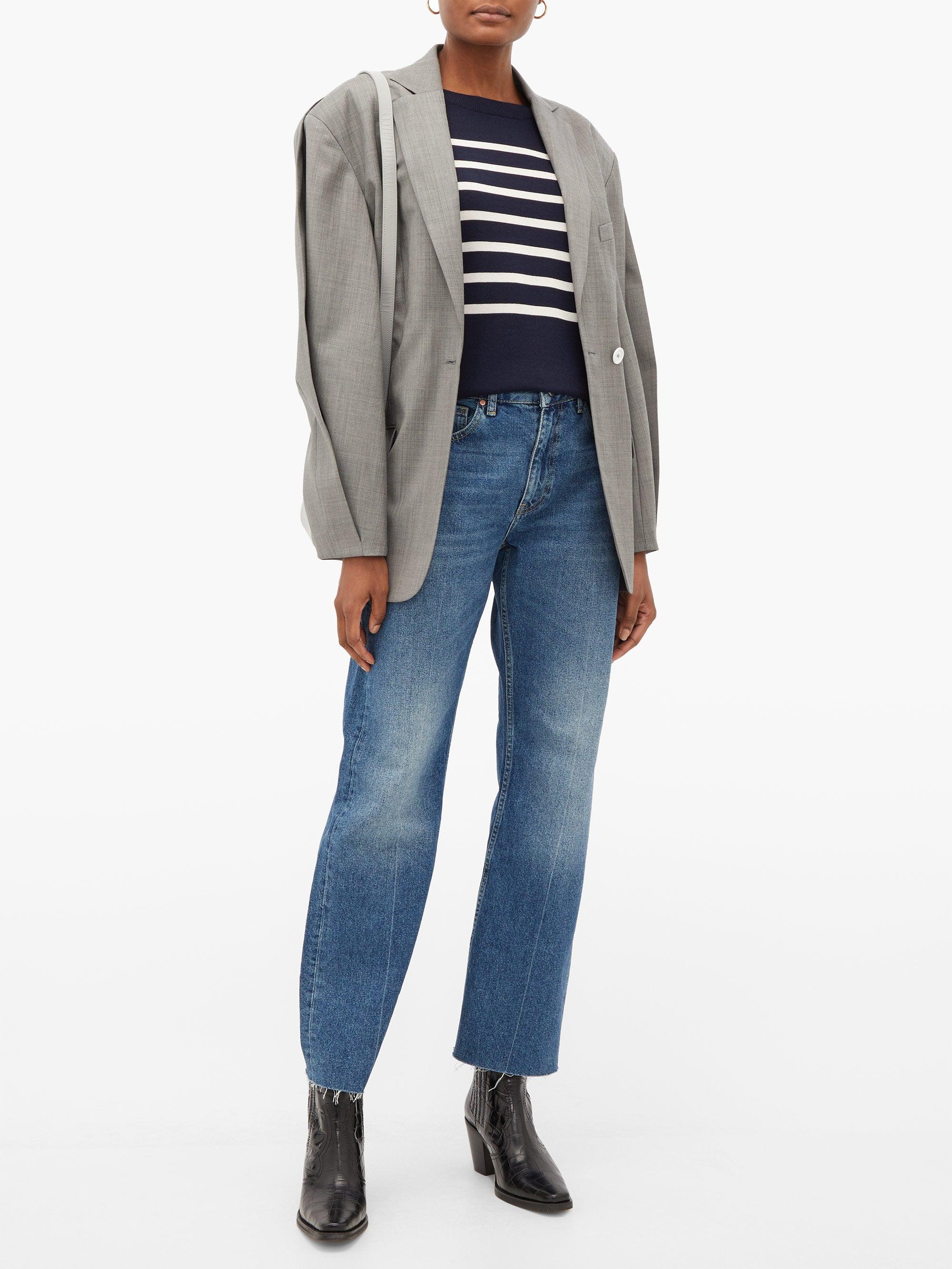 A.P.C. Cordelia Breton-stripe Merino 