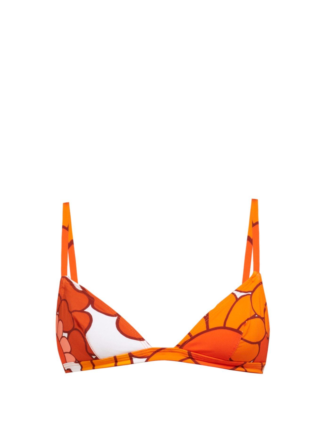 Dodo Bar Or Rachelle Bikini Top in Orange | Lyst