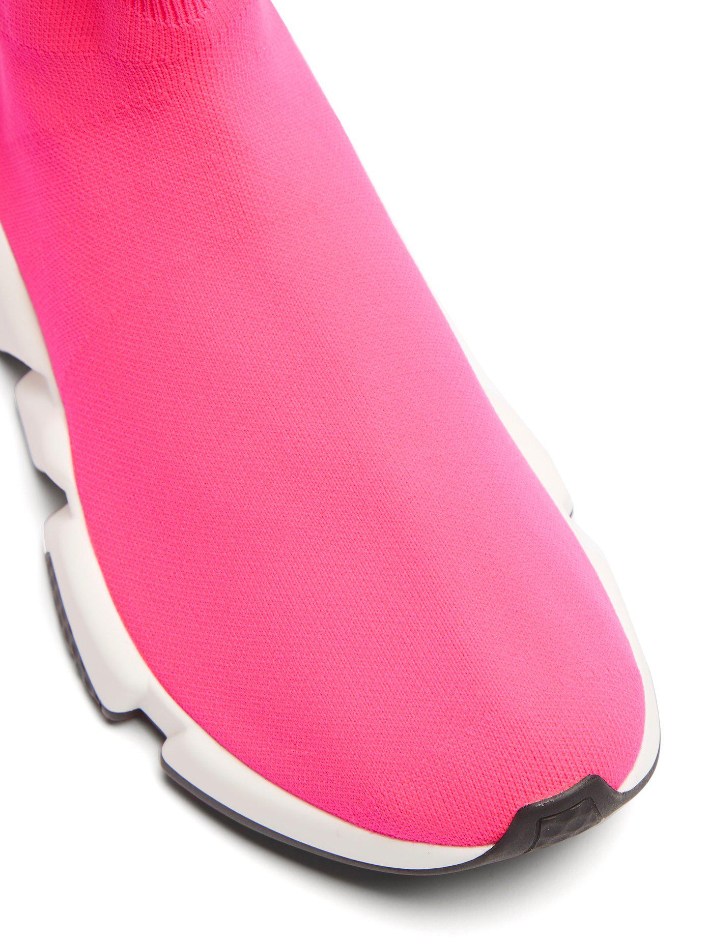 basket chaussette rose