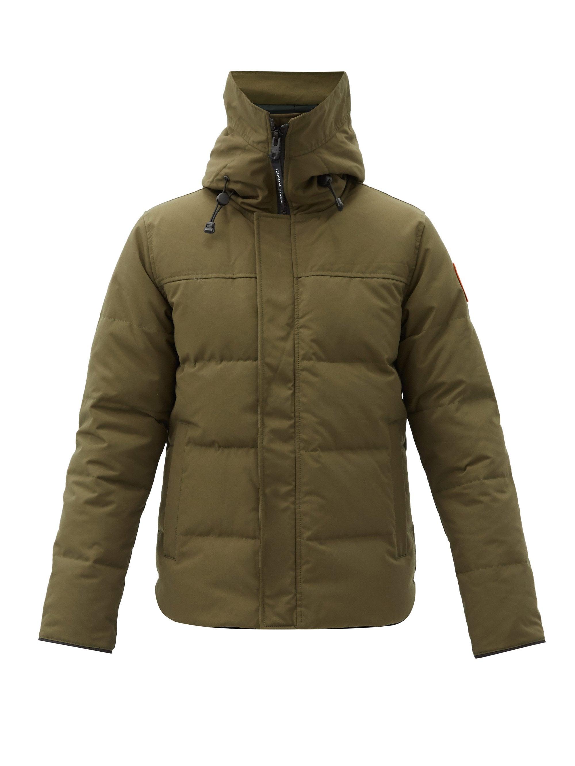 Canada Goose Goose Macmillan Down-filled Shell Parka in Green for Men ...