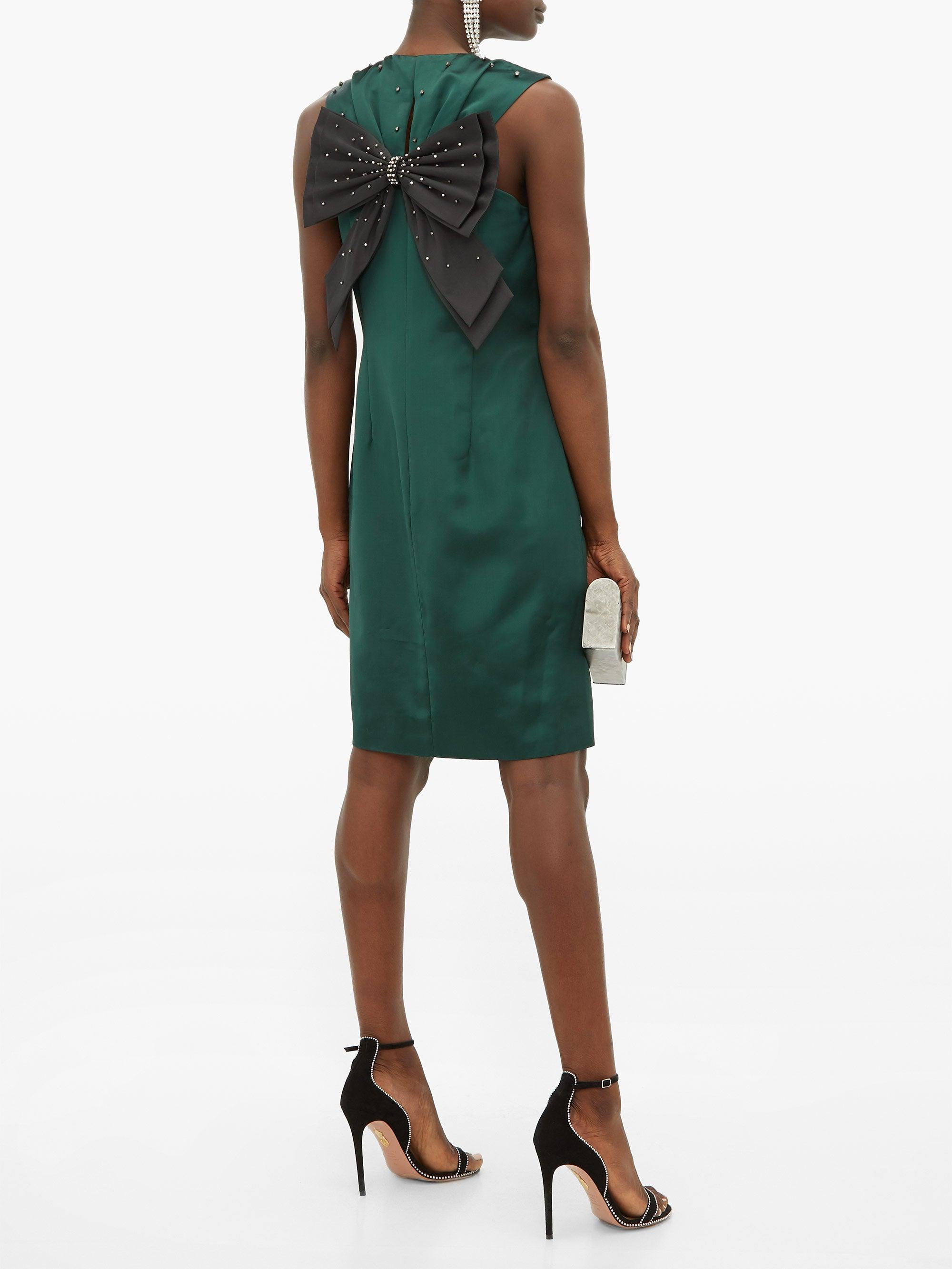 long black flare dress