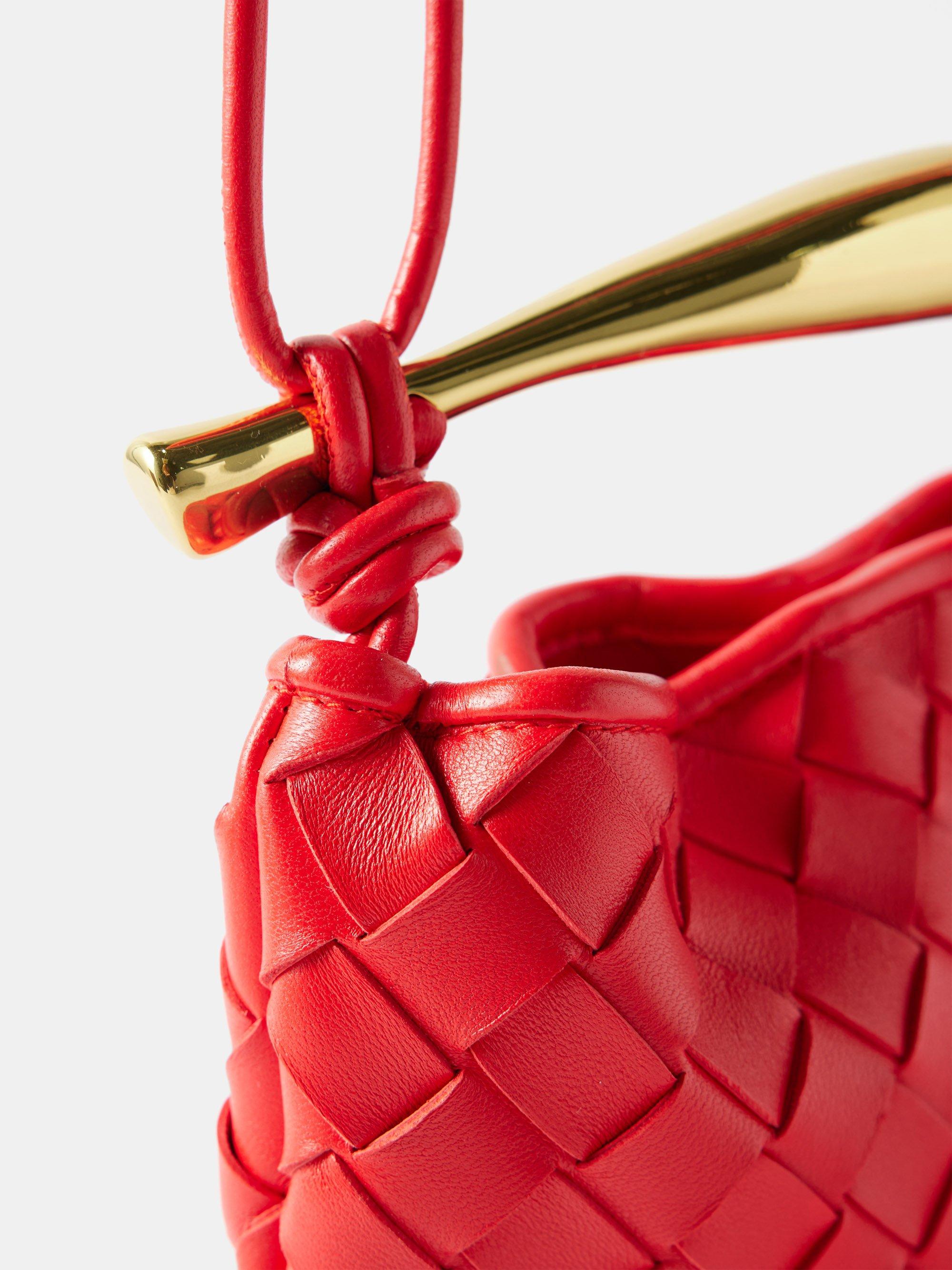 Sardine mini Intrecciato-leather cross-body bag | Bottega Veneta