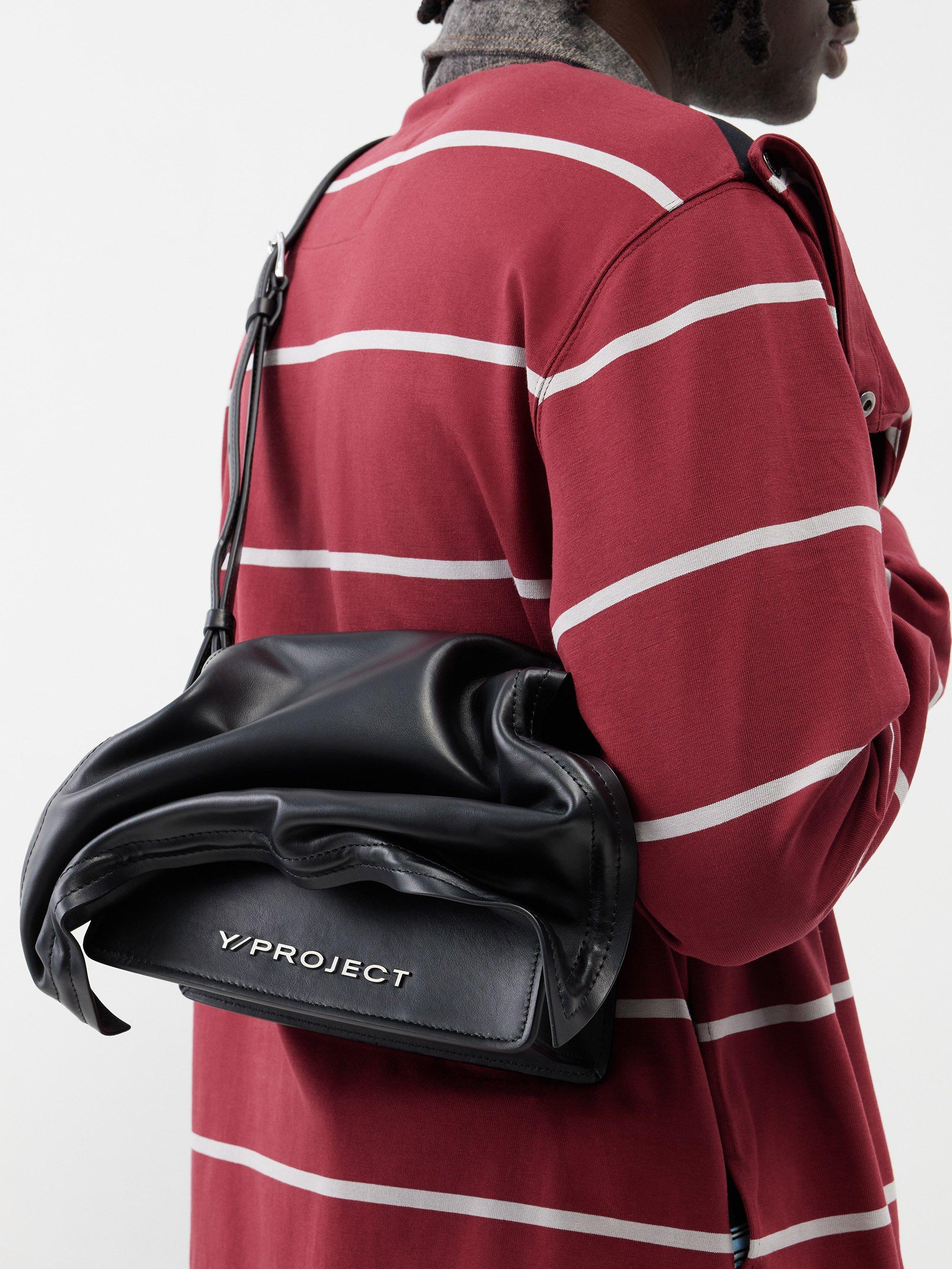 Y. Project Wire Leather Cross-body Bag in Black for Men | Lyst