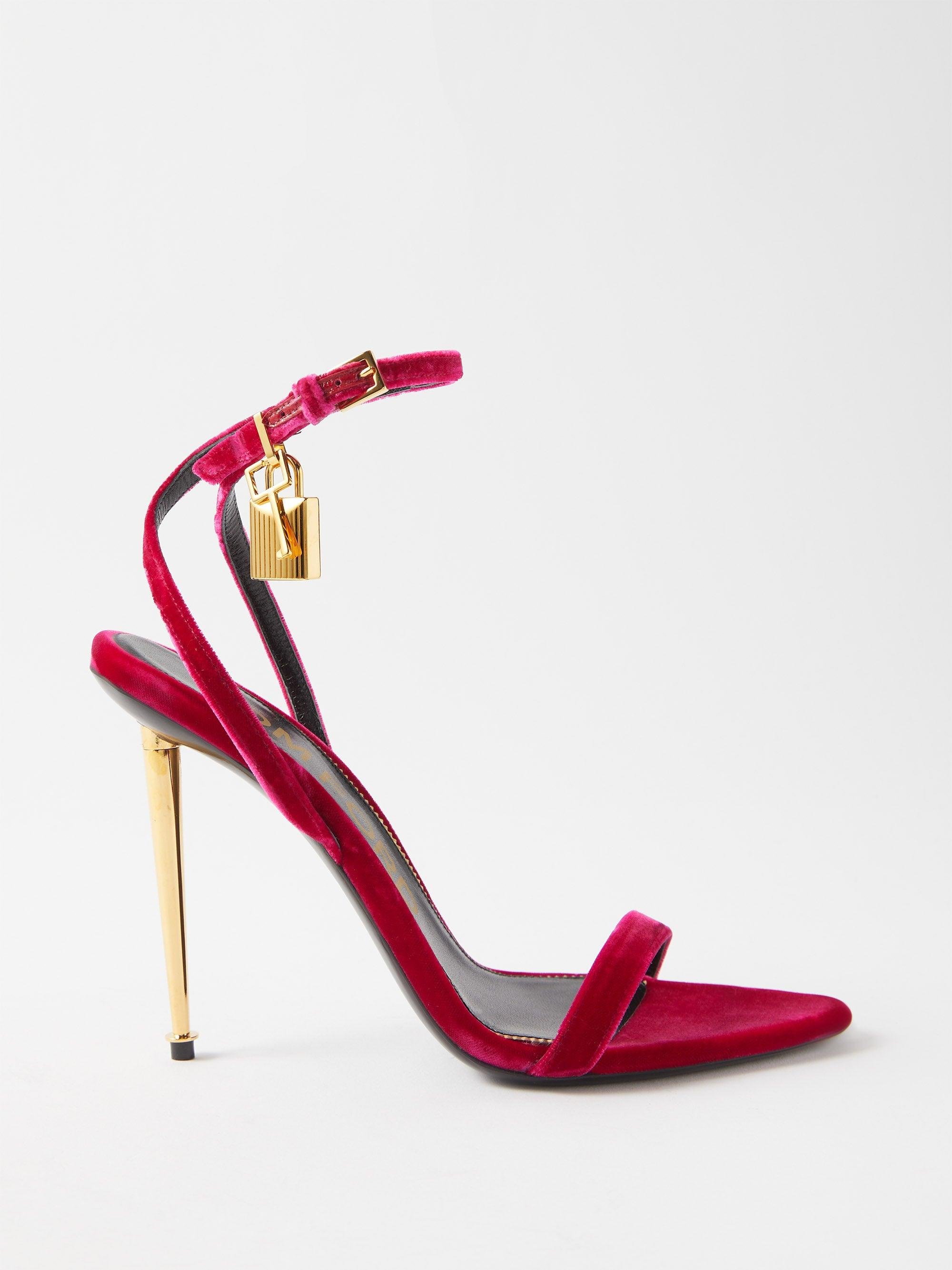 River island shop padlock sandals