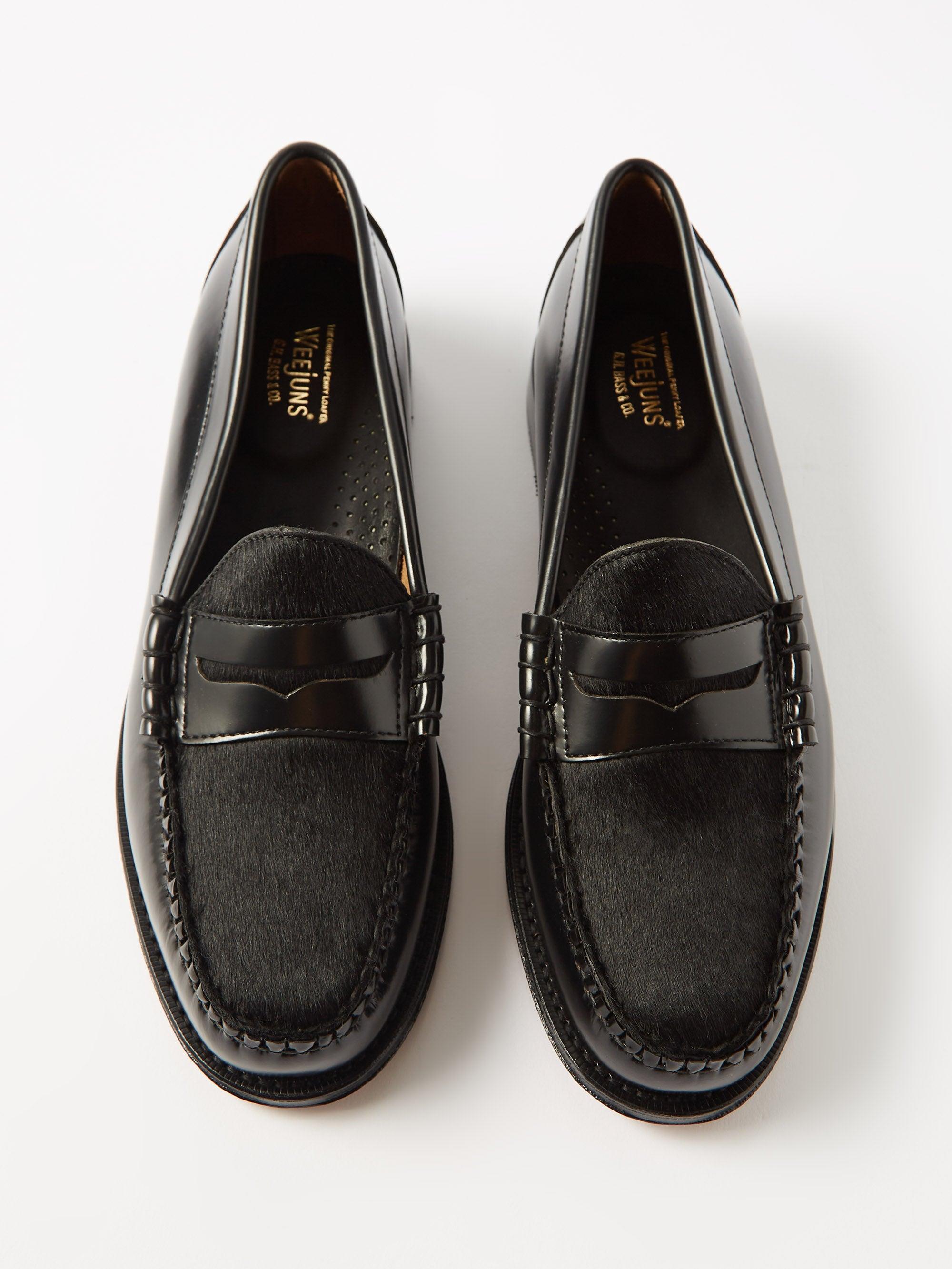 Lake Taupo At lyve Vedhæft til G.H. Bass & Co. Weejuns Heritage Larson Leather Loafers in Black for Men |  Lyst
