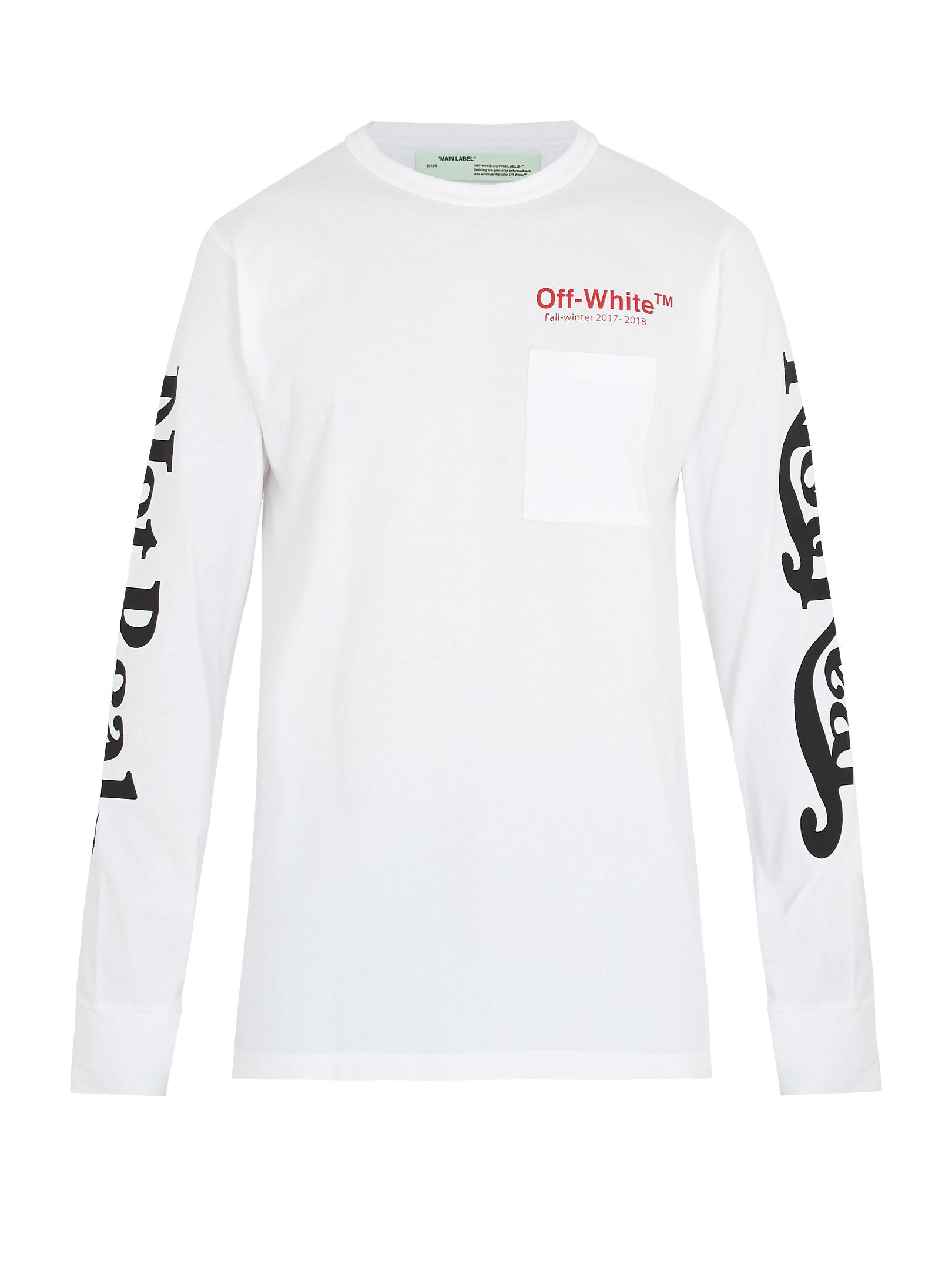 off white fall winter 2018 t shirt