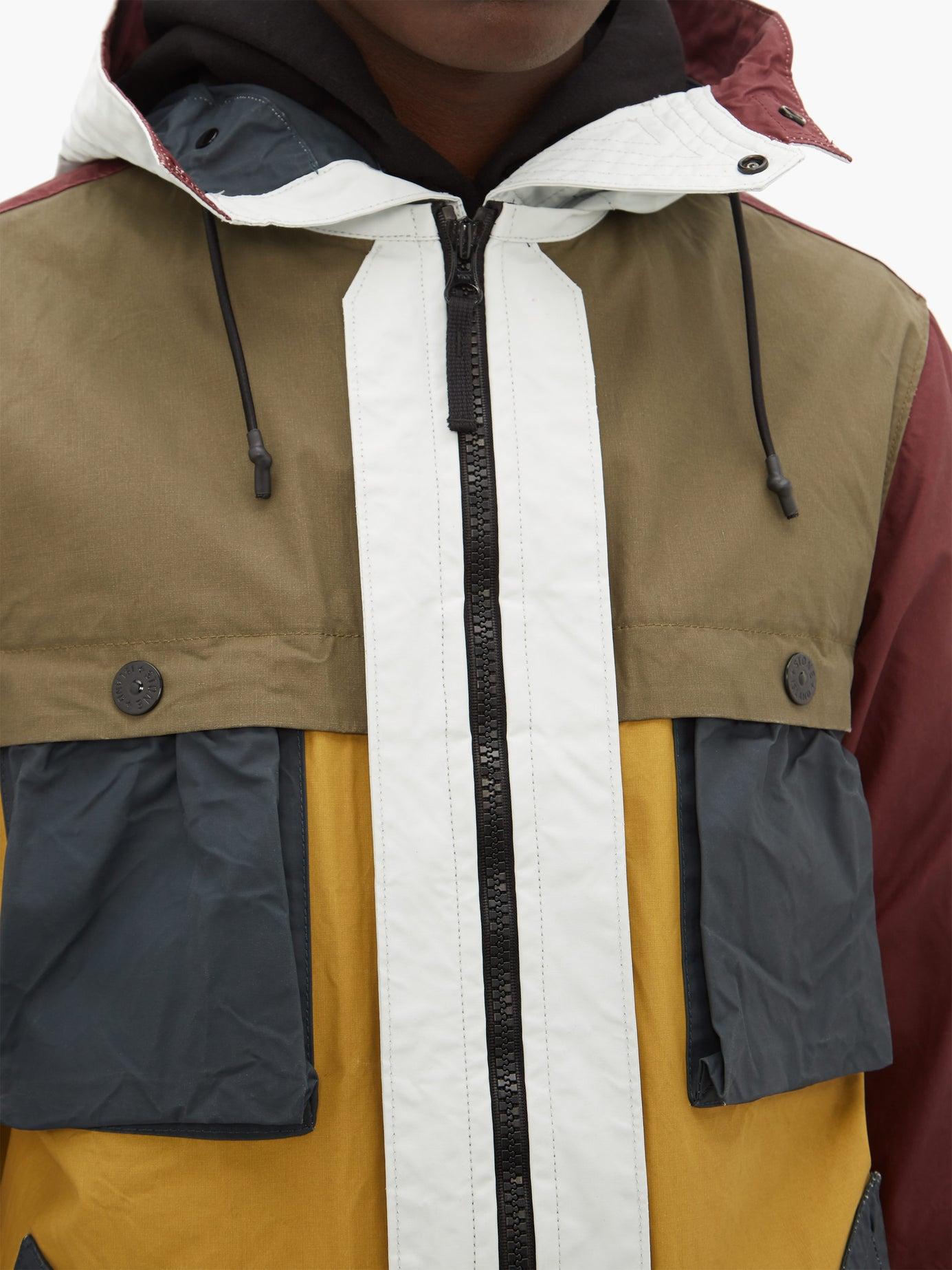 stone island multi coloured jacket