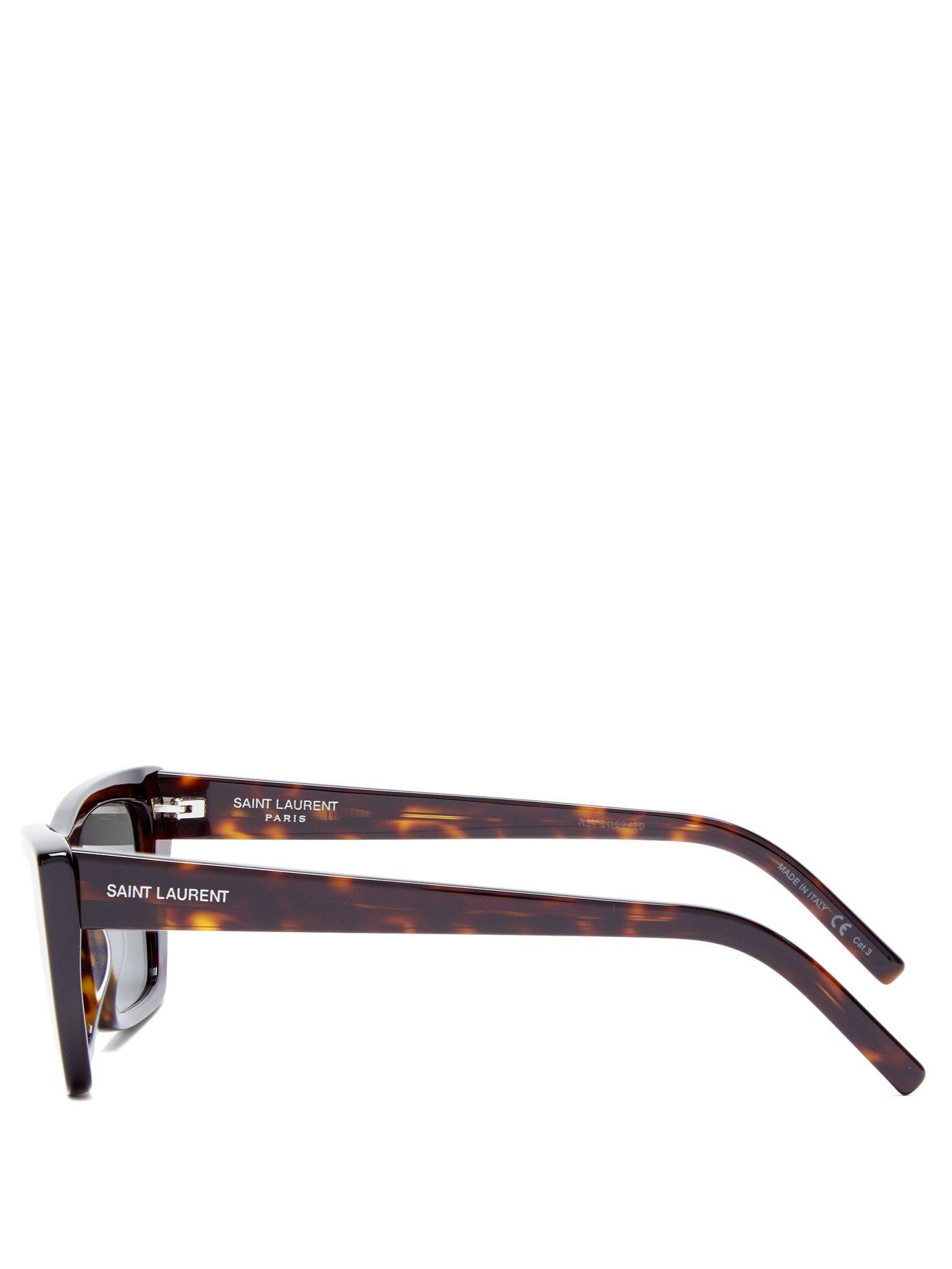 Saint Laurent Eyewear Cat-Eye Tinted Sunglasses