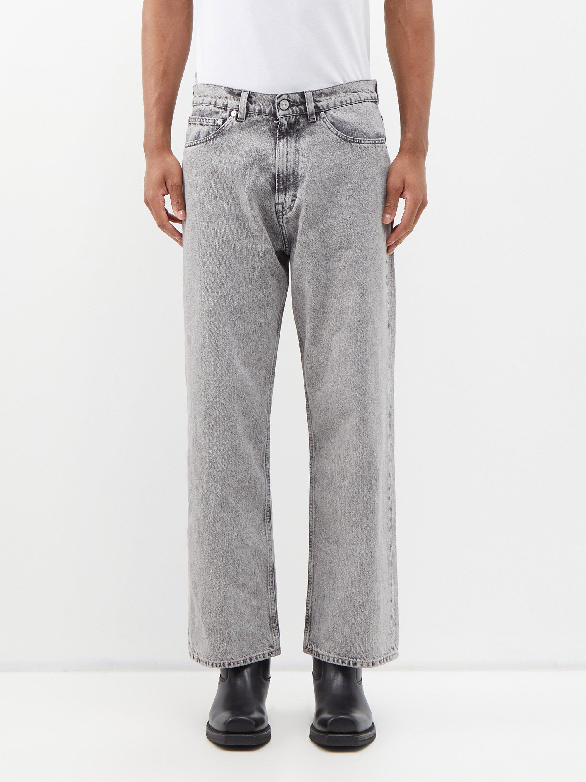 Our Legacy Third Cut Straight-leg Jeans in Grey for Men | Lyst Canada