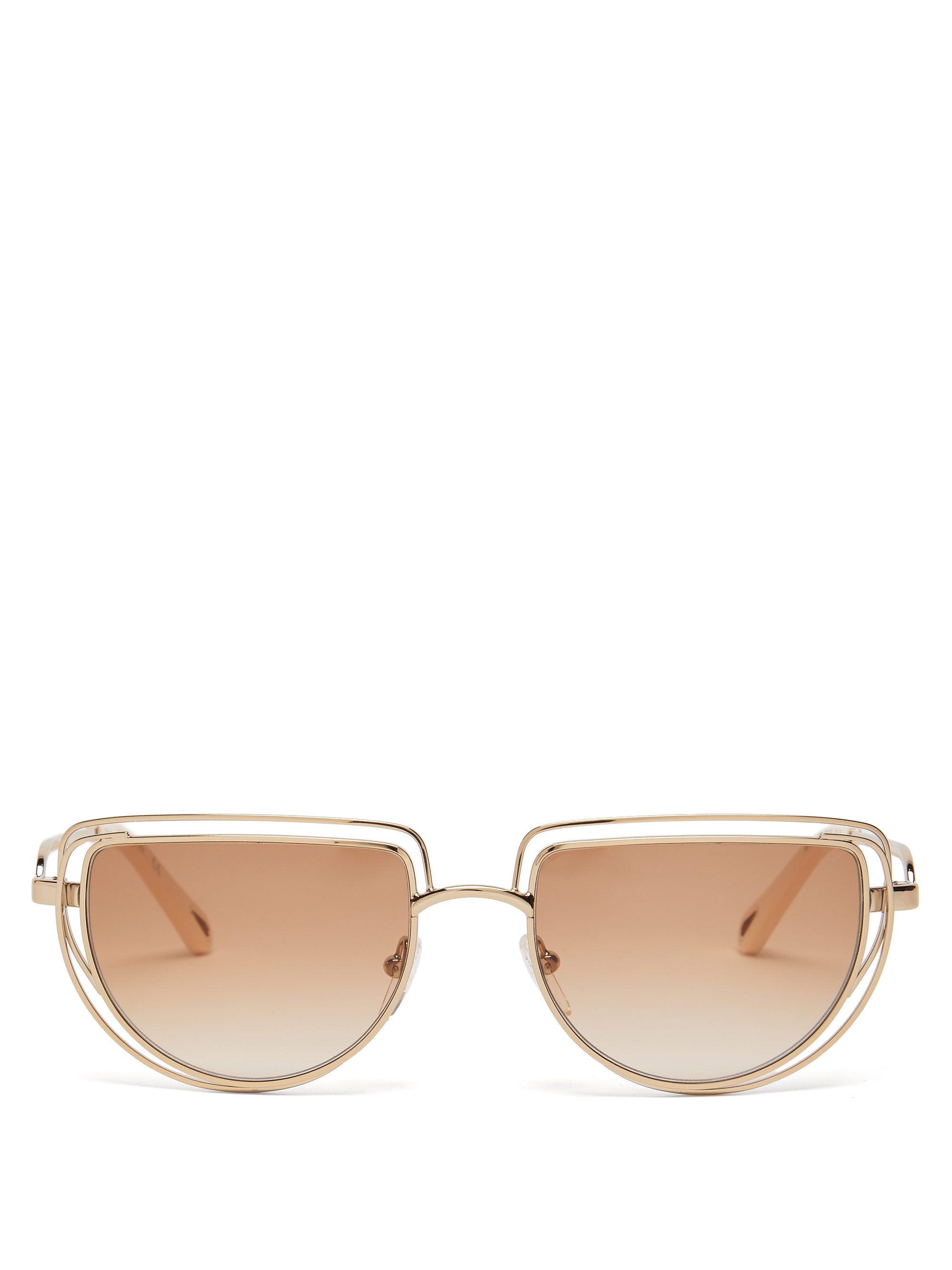 Chloé Carlina Half-moon Metal 