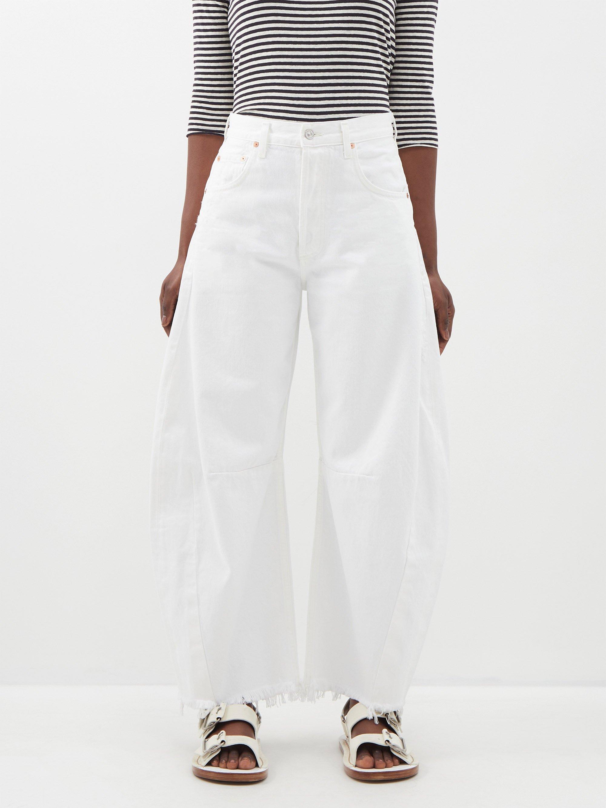 Citizens of Humanity Horseshoe Jeans in White | Lyst