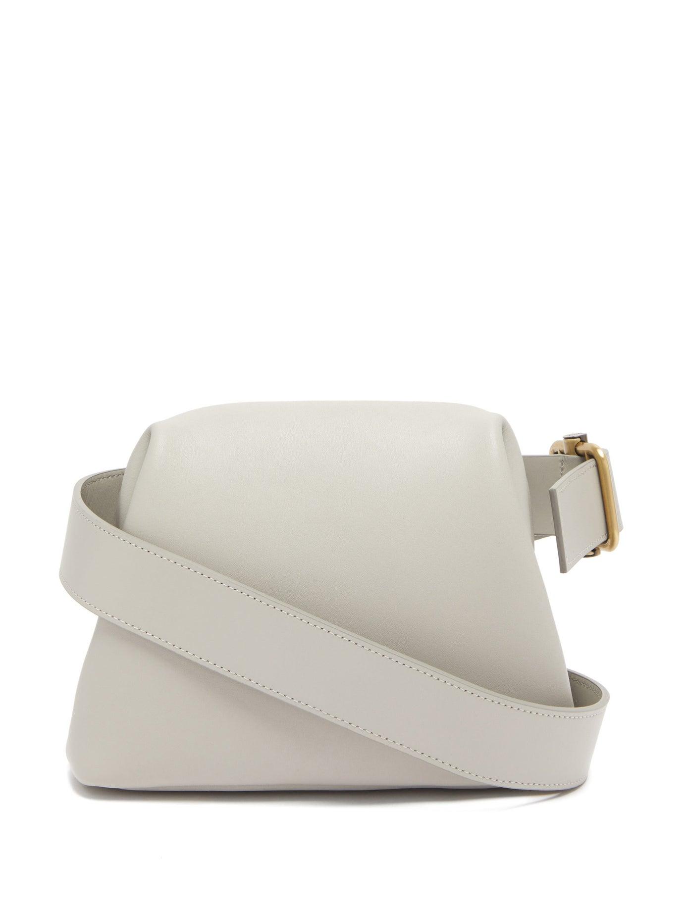 OSOI Brot Mini Leather Cross-body Bag in Grey | Lyst Canada