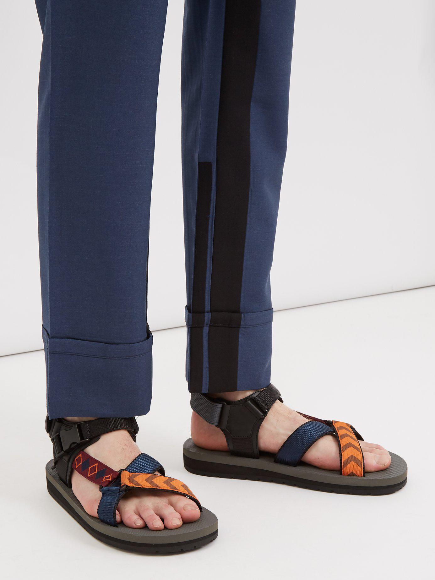 prada rubber sandals