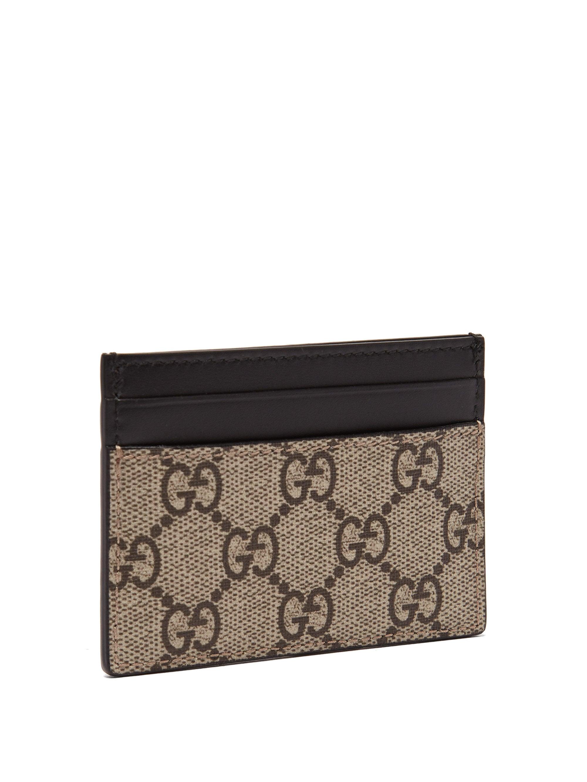 gucci snake card wallet