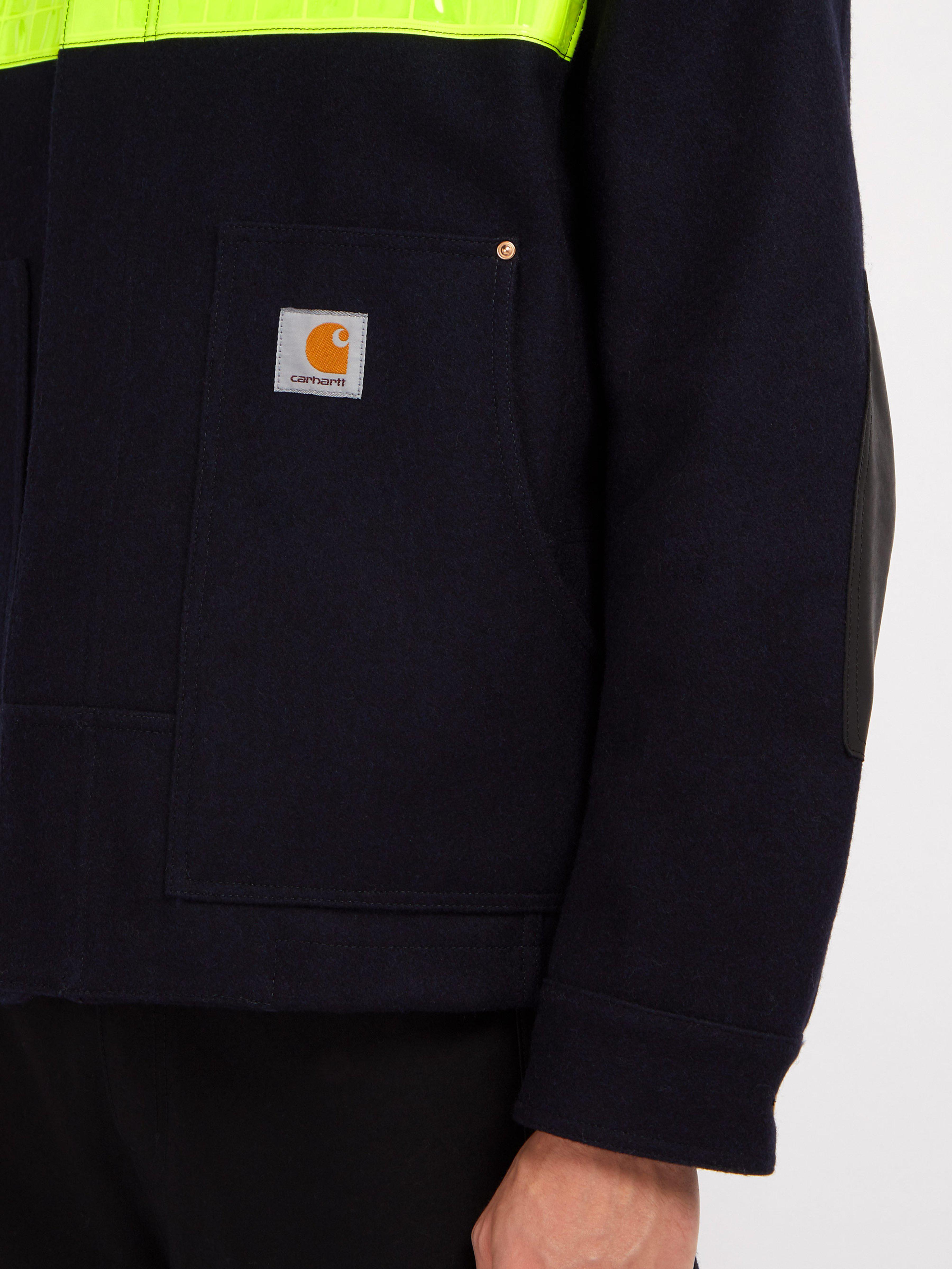 fluorescent carhartt jacket