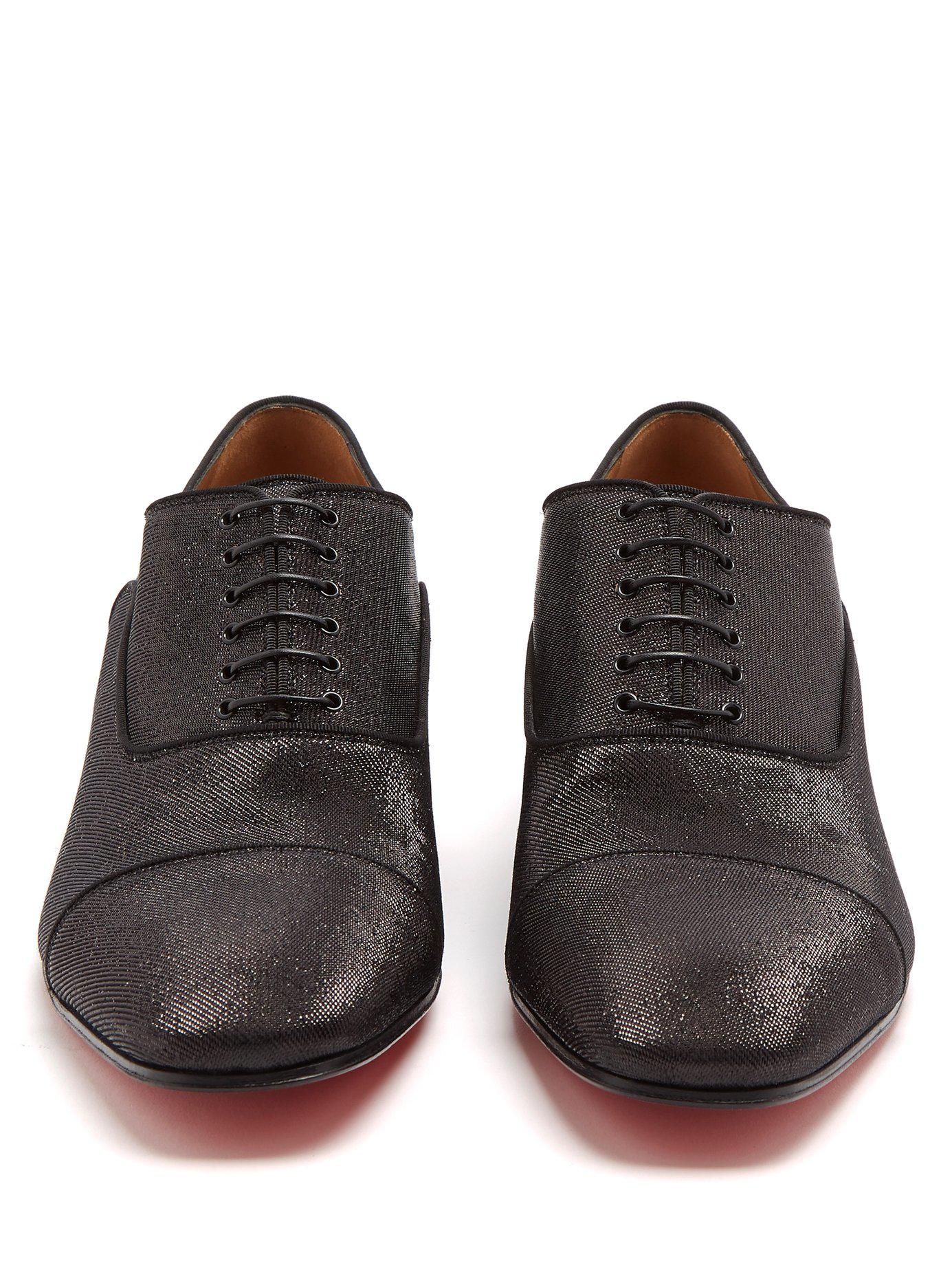 Christian Louboutin Denim Lord Cubano Oxford Shoes in ...