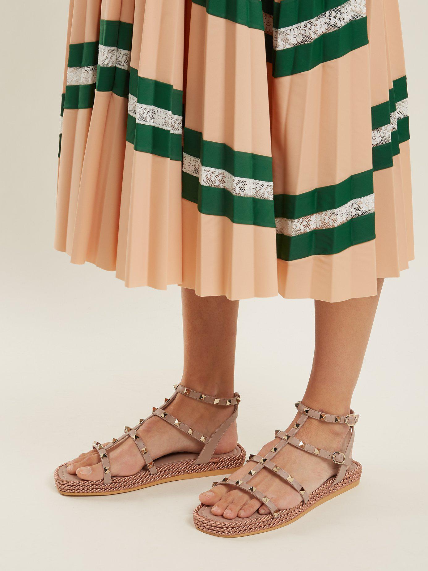 sandale valentino rockstud