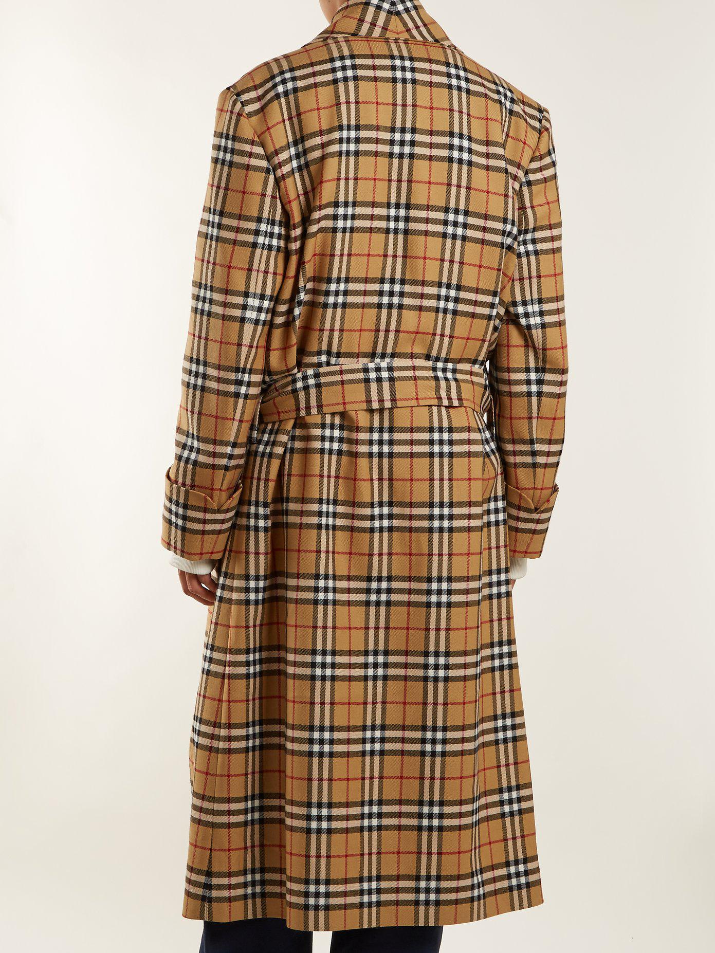 peignoir burberry