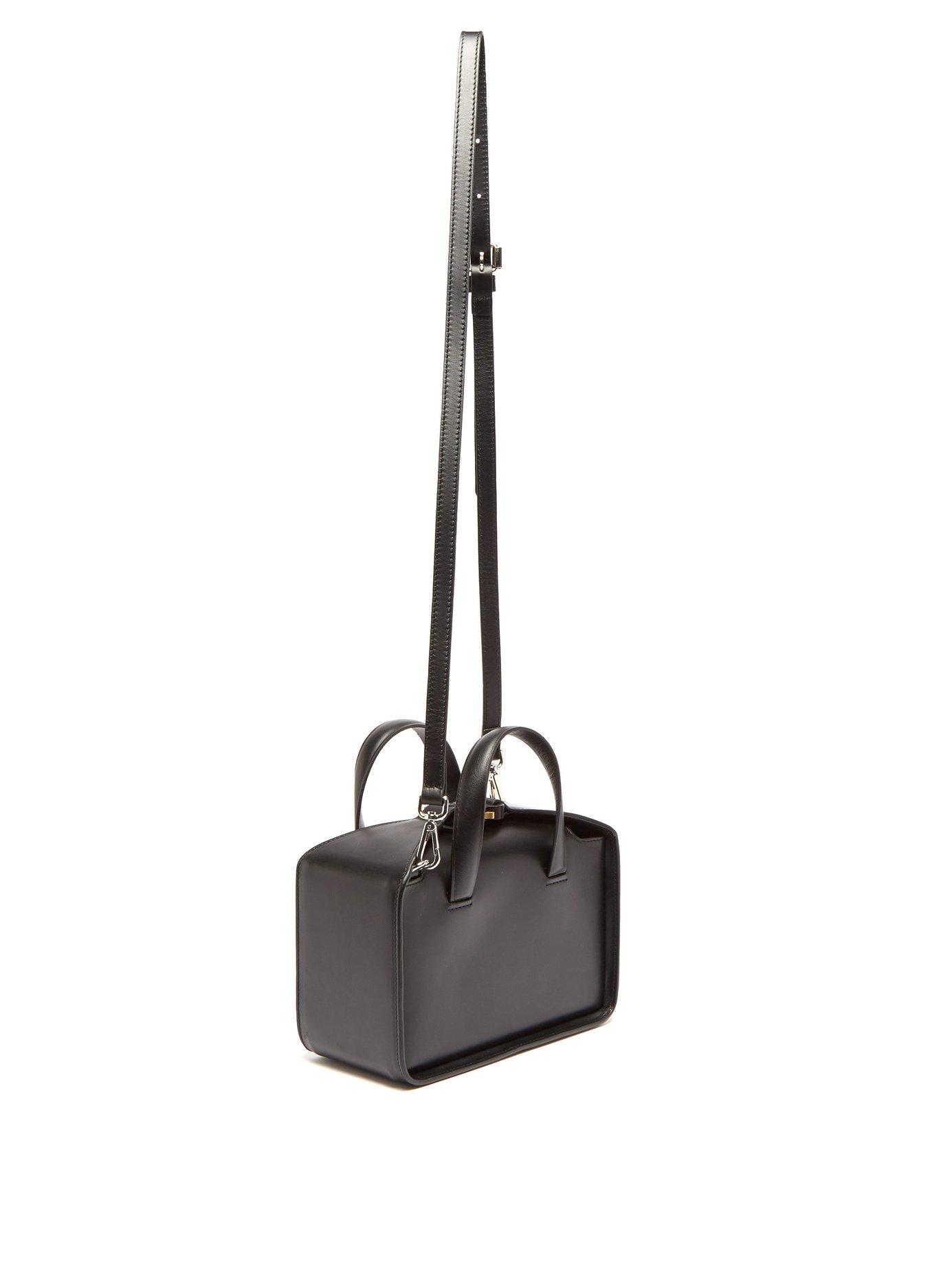 1017 ALYX 9SM Brie Rollercoaster Buckle Cross Body Bag in Black