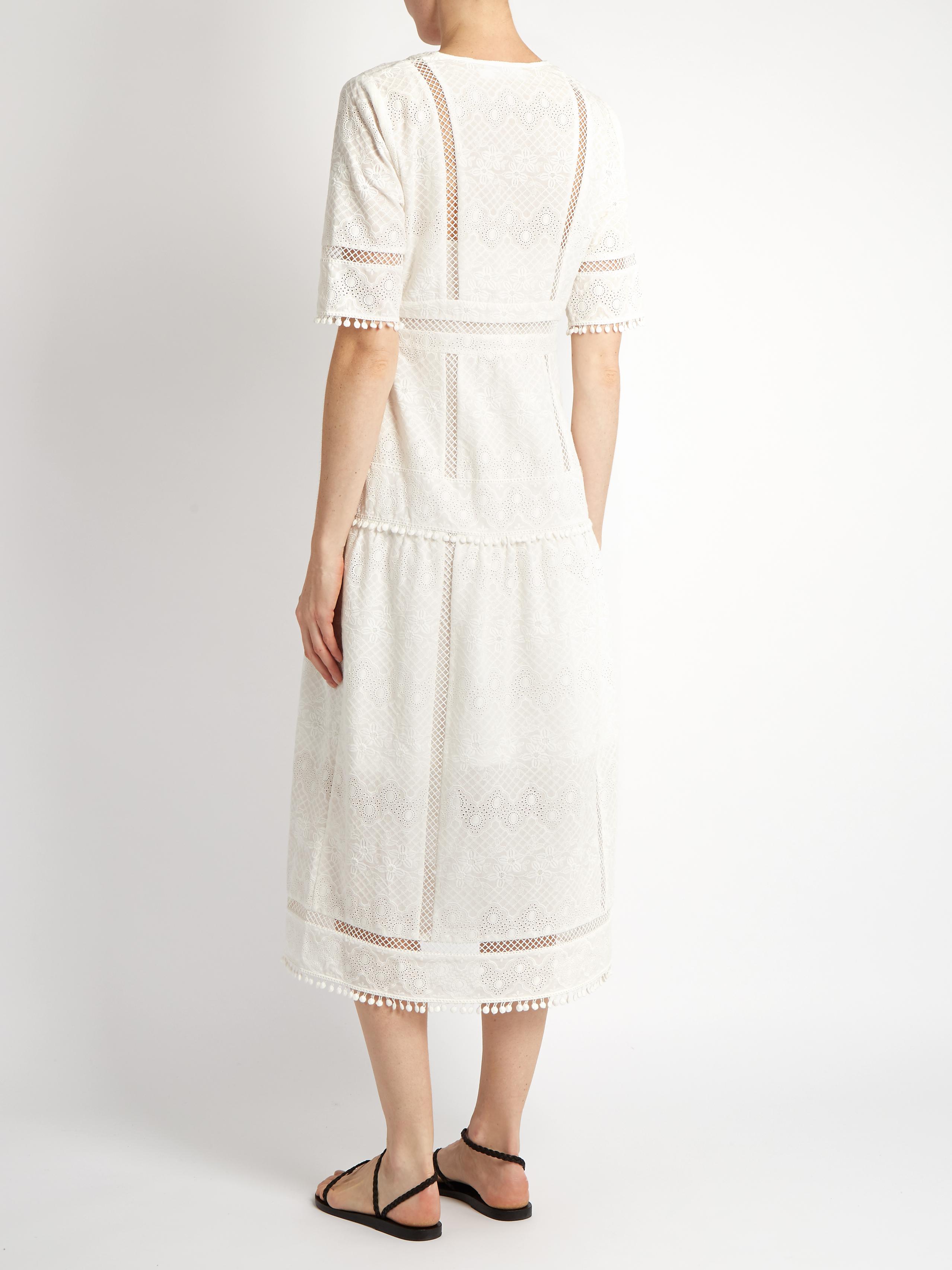 Zimmermann Caravan Embroidered Cotton 