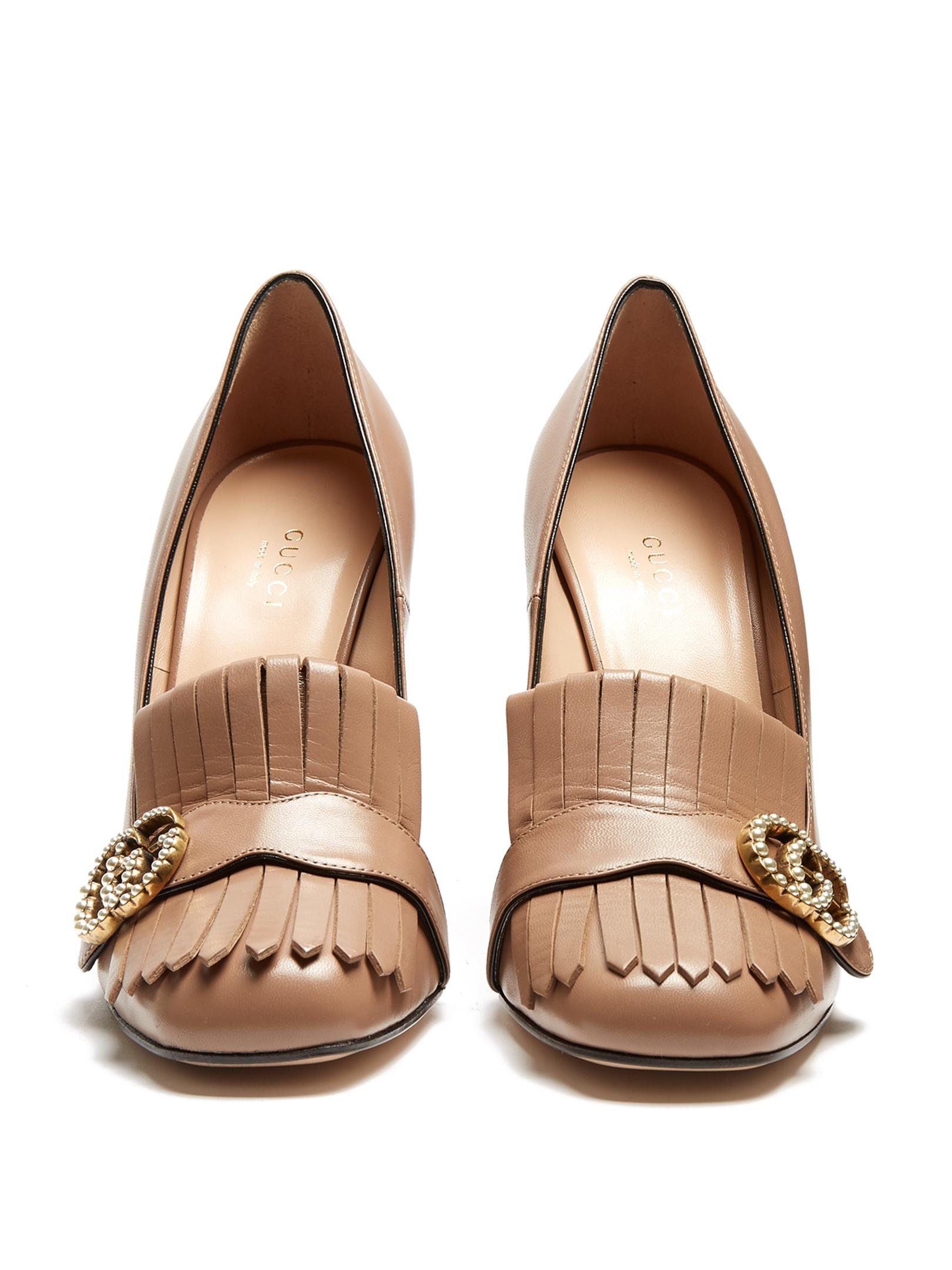gucci marmont pump sale