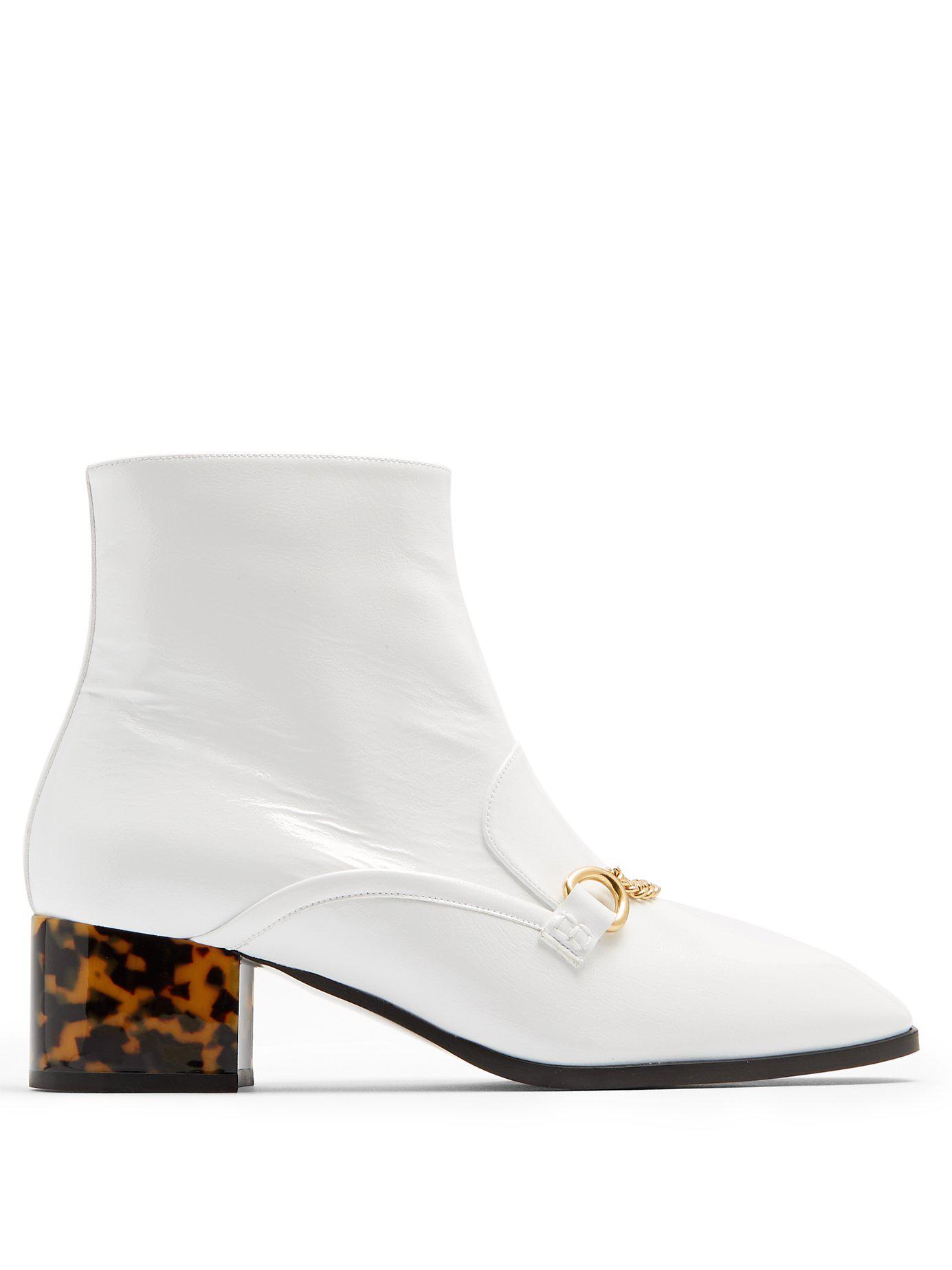 stella mccartney white boots