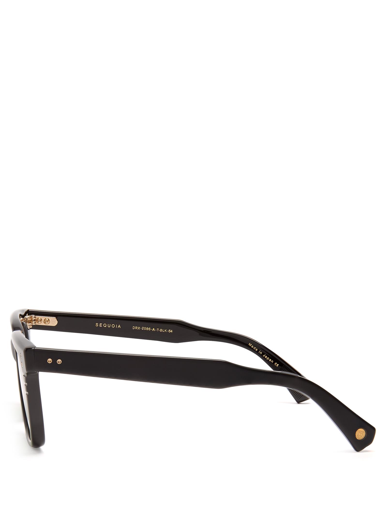 Dita Eyewear Sequoia D-frame Acetate Sunglasses in Black for Men | Lyst