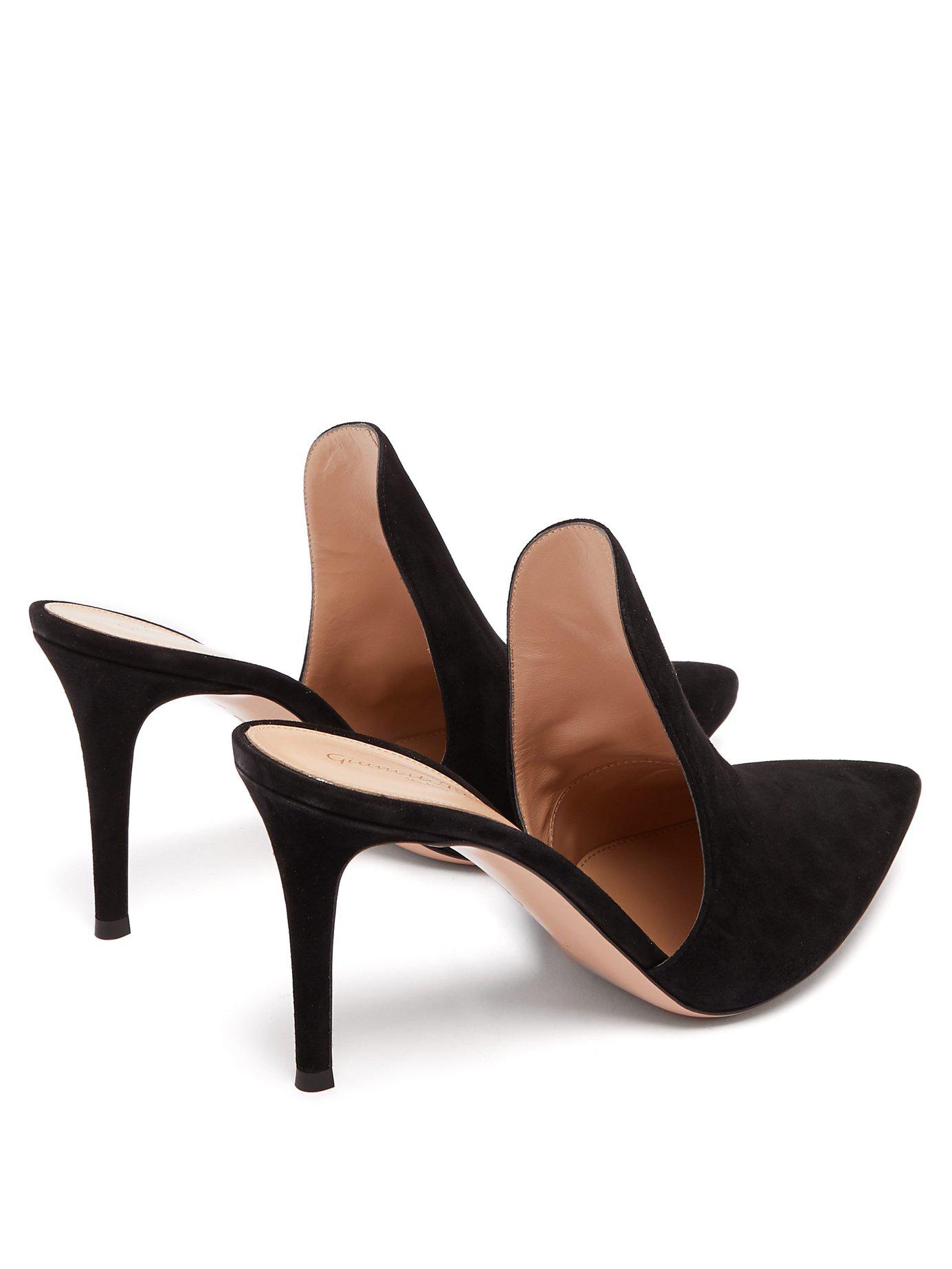 gianvito rossi mules black