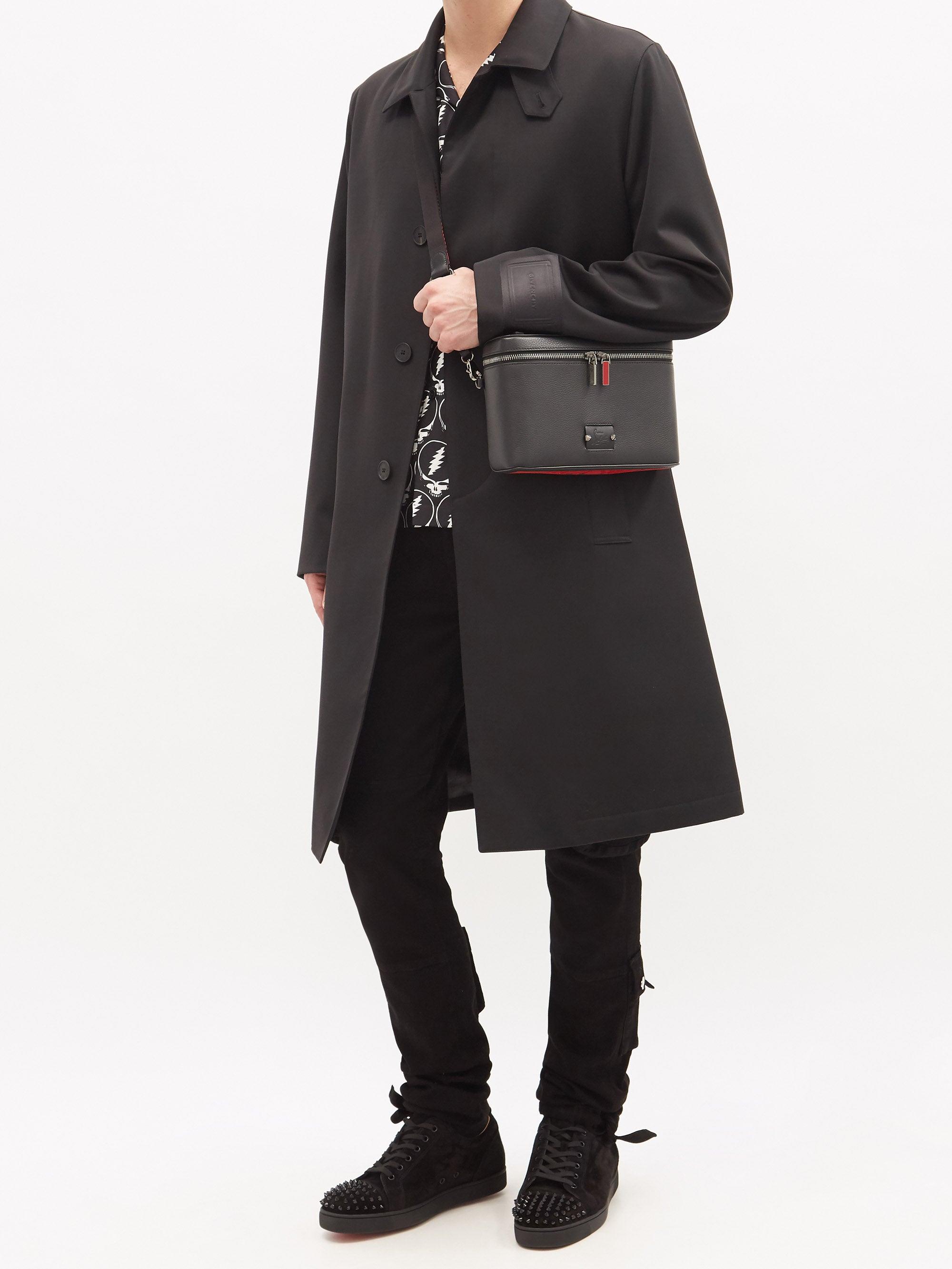 Christian Louboutin Kypipouch Small Leather Bag in Black for Men
