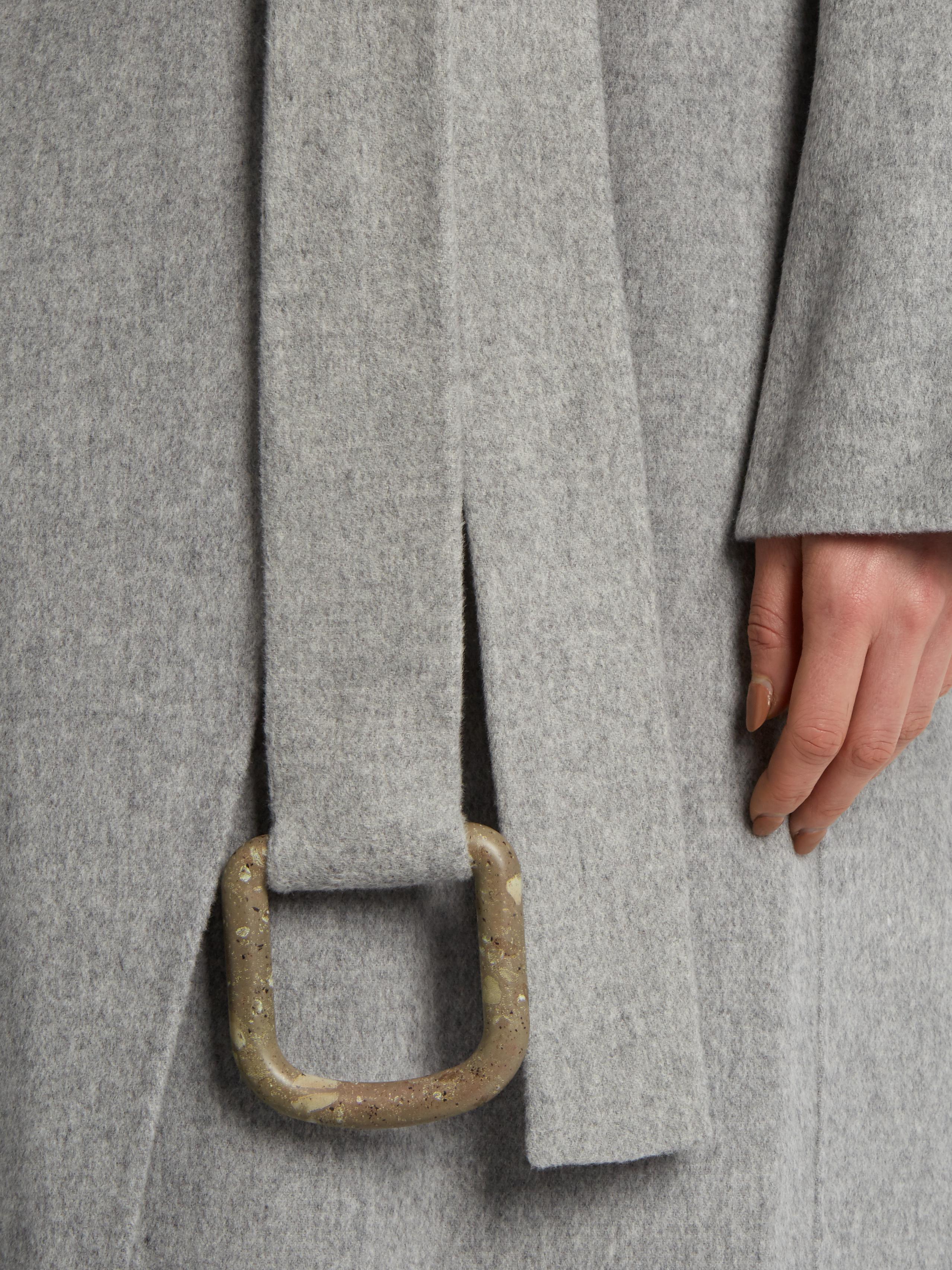 Acne Studios Lova Doublé Wool-blend Coat in Grey (Gray) - Lyst