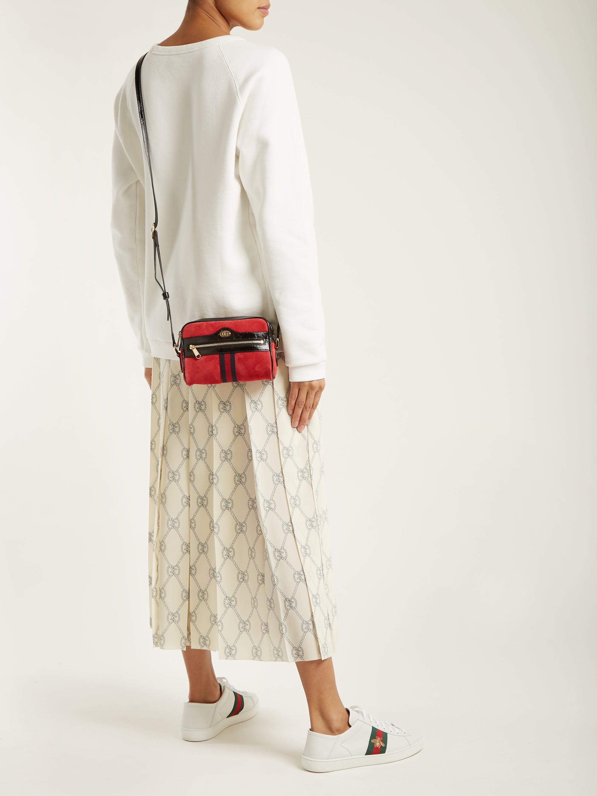 gucci ophidia red bag