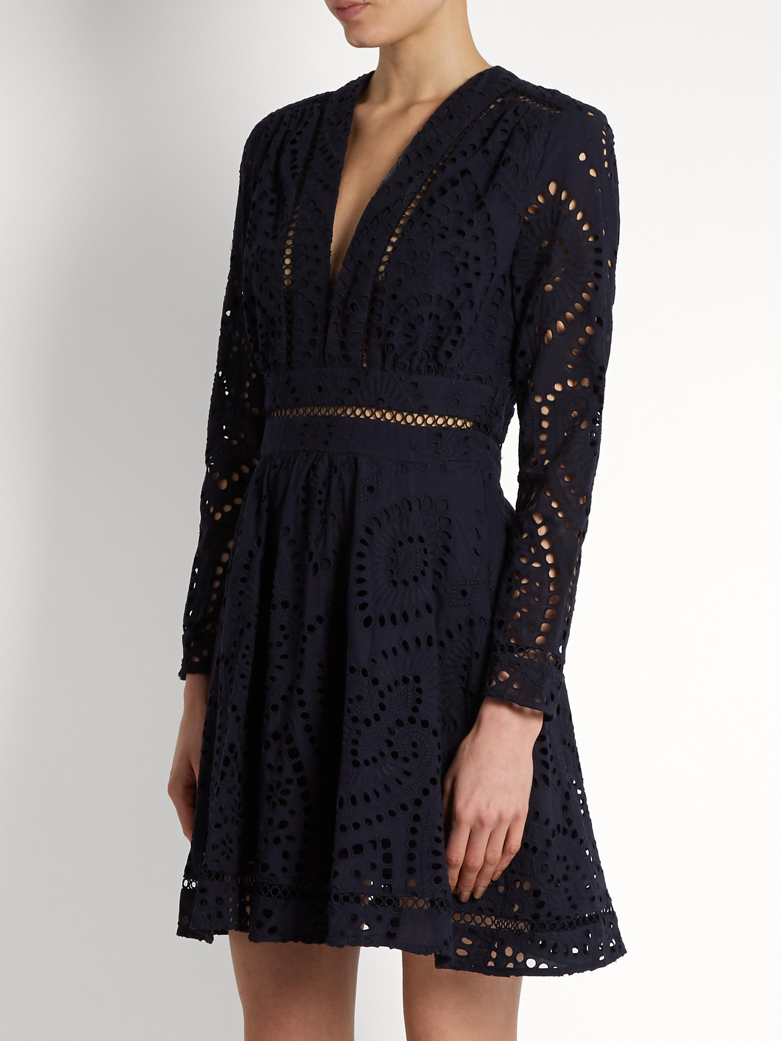 Zimmermann ryker broderie clearance dress